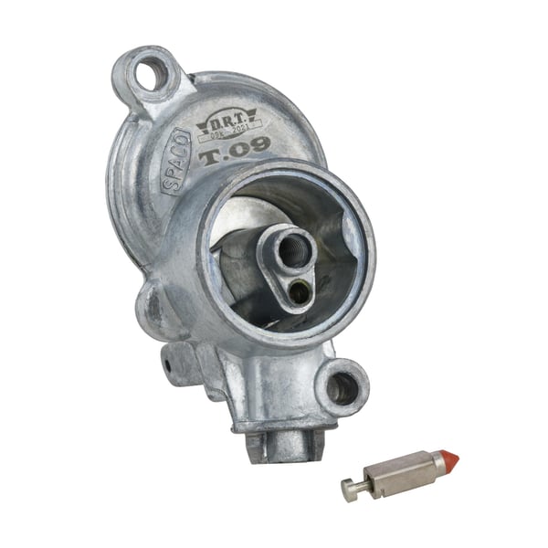 Image of Schwimmerkammerdeckel DELL'ORTO by DRT, SI 24.24-28.28 für Vespa 125 TS/150 Sprint V/Rally/PX80-200/PE/Lusso/T5