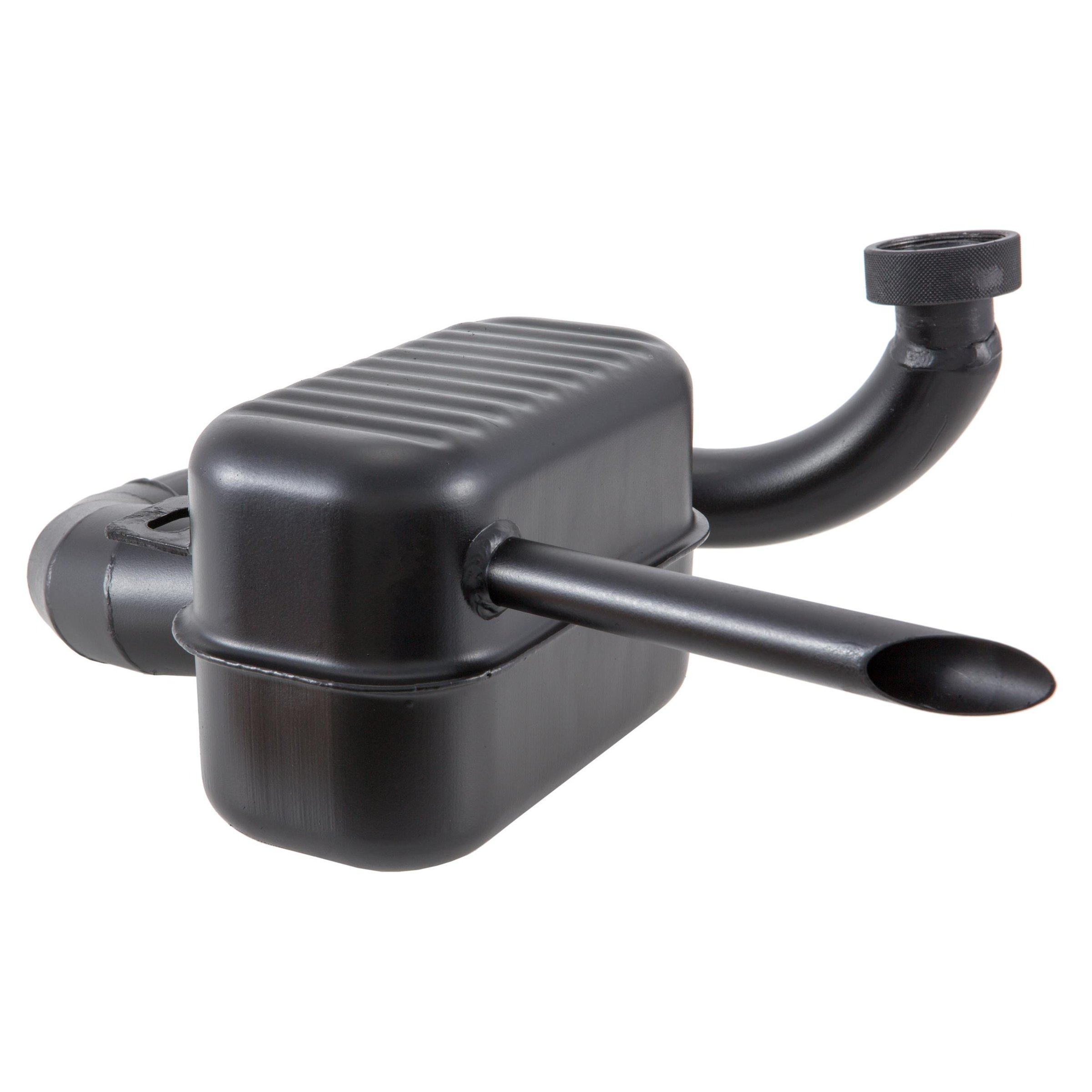Image of Rennauspuff Road, Material: Stahl schwarz für Vespa 150 GS VS2-5T, 1956-1961 für Vespa 150 GS VS2-5T, 1956-1961