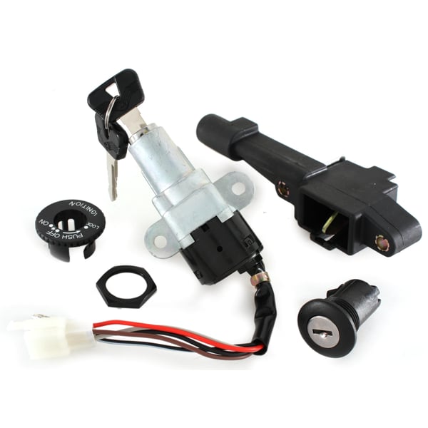 Image of Schloss Set für MALAGUTI Centro Base/SL/SL Kat '93-'00 alle F10-Modelle Bj.'92-'03