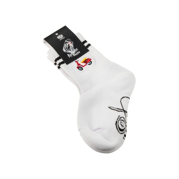 Image of Kindersocken SIP mit Motiv Vespa Motorroller Größe: 30-32
