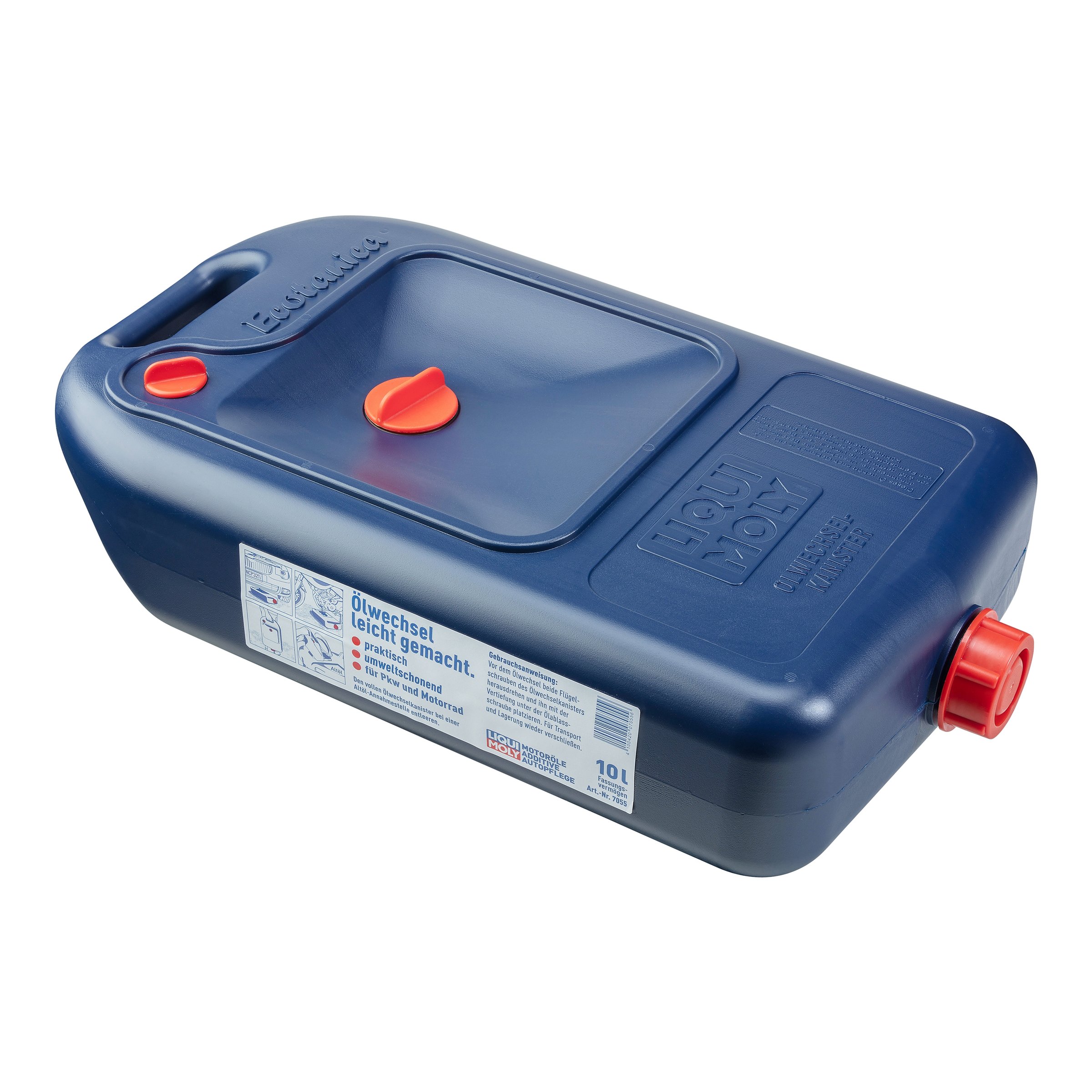 Image of Ölwechselkanister LIQUI MOLY dunkelblau