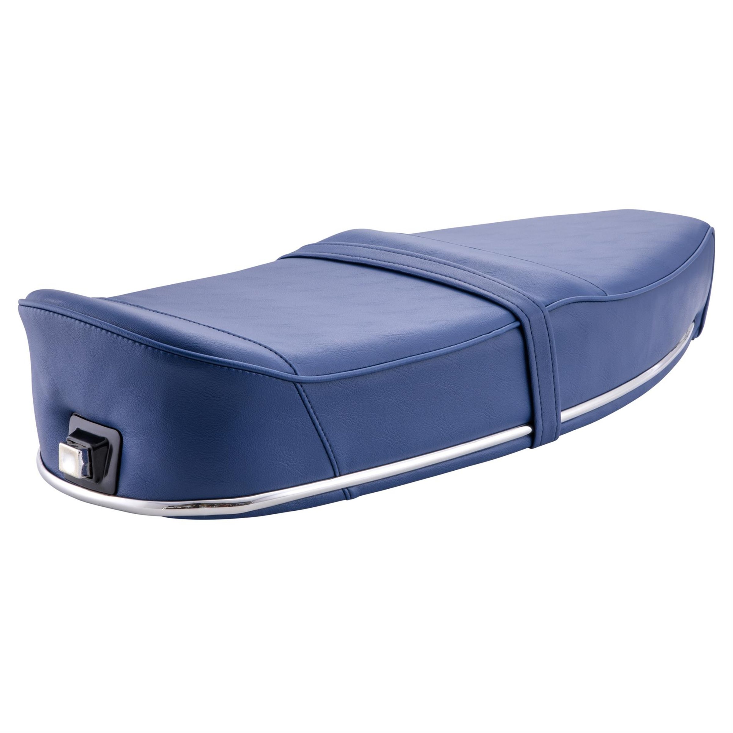 Image of Sitzbank Pegasus kobaltblau, RAL 5013 für Vespa 125 VNA/VNB/GT/GTR/Super/TS/150 VBA/VBB/GL/Sprint/V/Super/T4 für Vespa 125 VNA/VNB/GT/GTR/Super/TS/150 VBA/VBB/GL/Sprint/V/Super/T4
