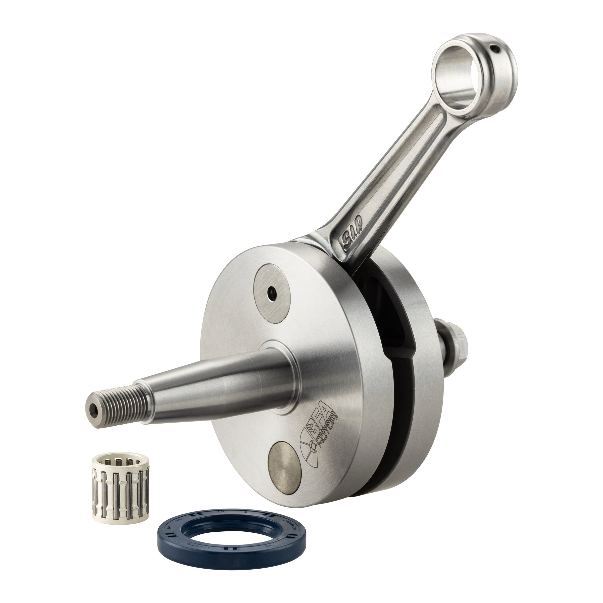 Image of Vollwangenwelle BFA MOTORI für Vespa 90-125/PV/ET3/PK80-125/S für Vespa 90-125/PV/ET3/PK80-125/S
