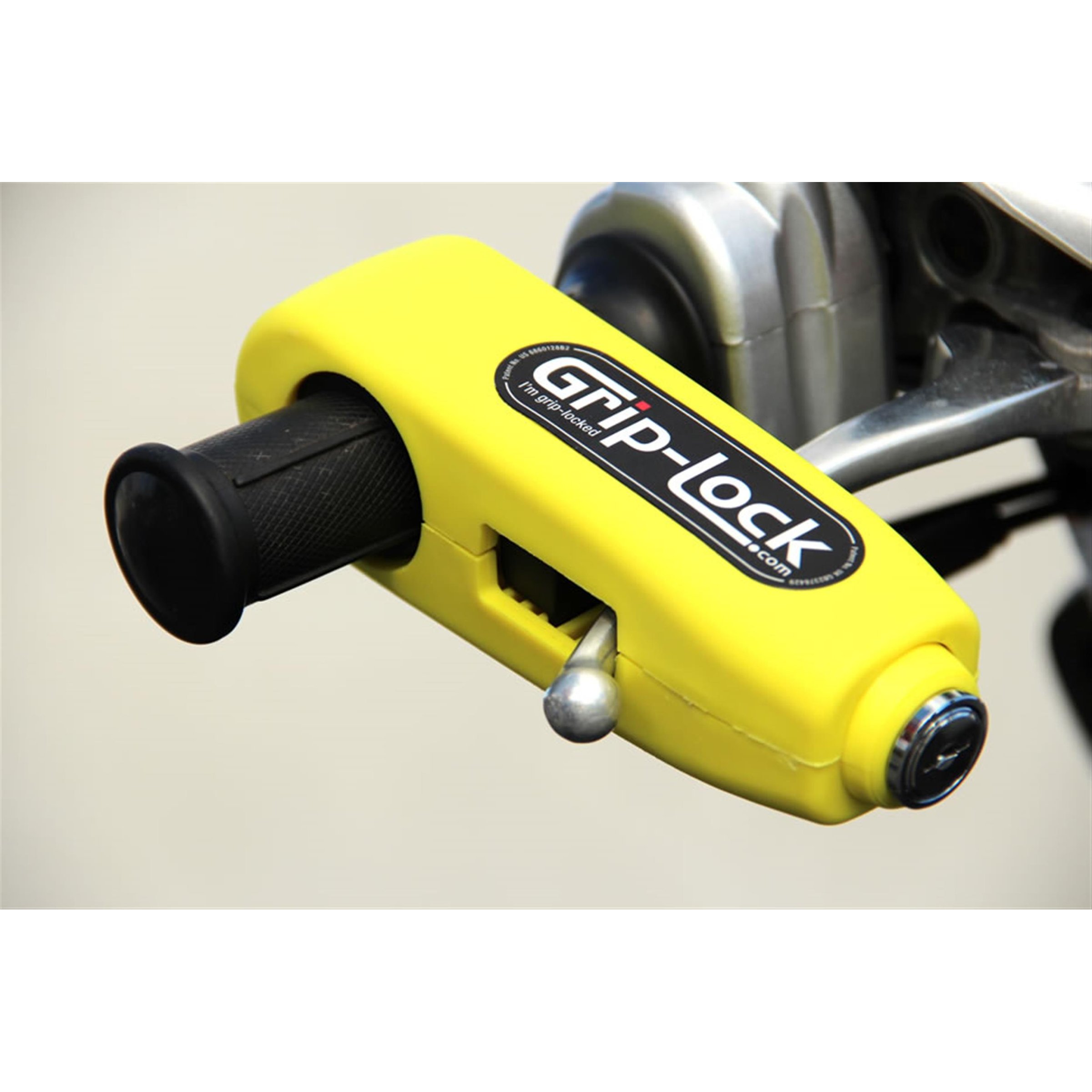 Image of Sicherheitsschloss GRIP LOCK Hebel Bremse/Kupplung gelb