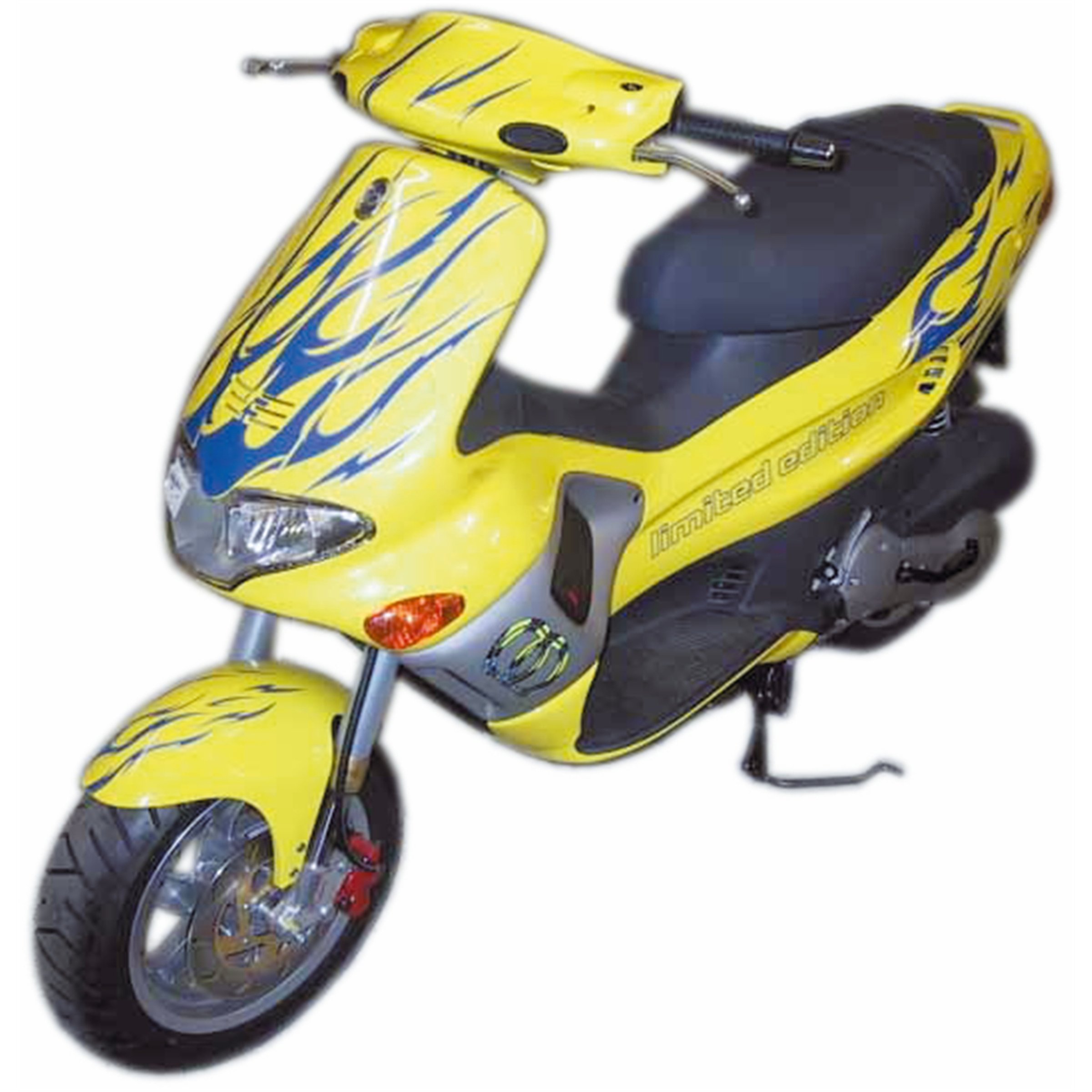 Image of Aufkleberdekorset mit Motiv "Flammen" für GILERA Runner für GILERA Runner