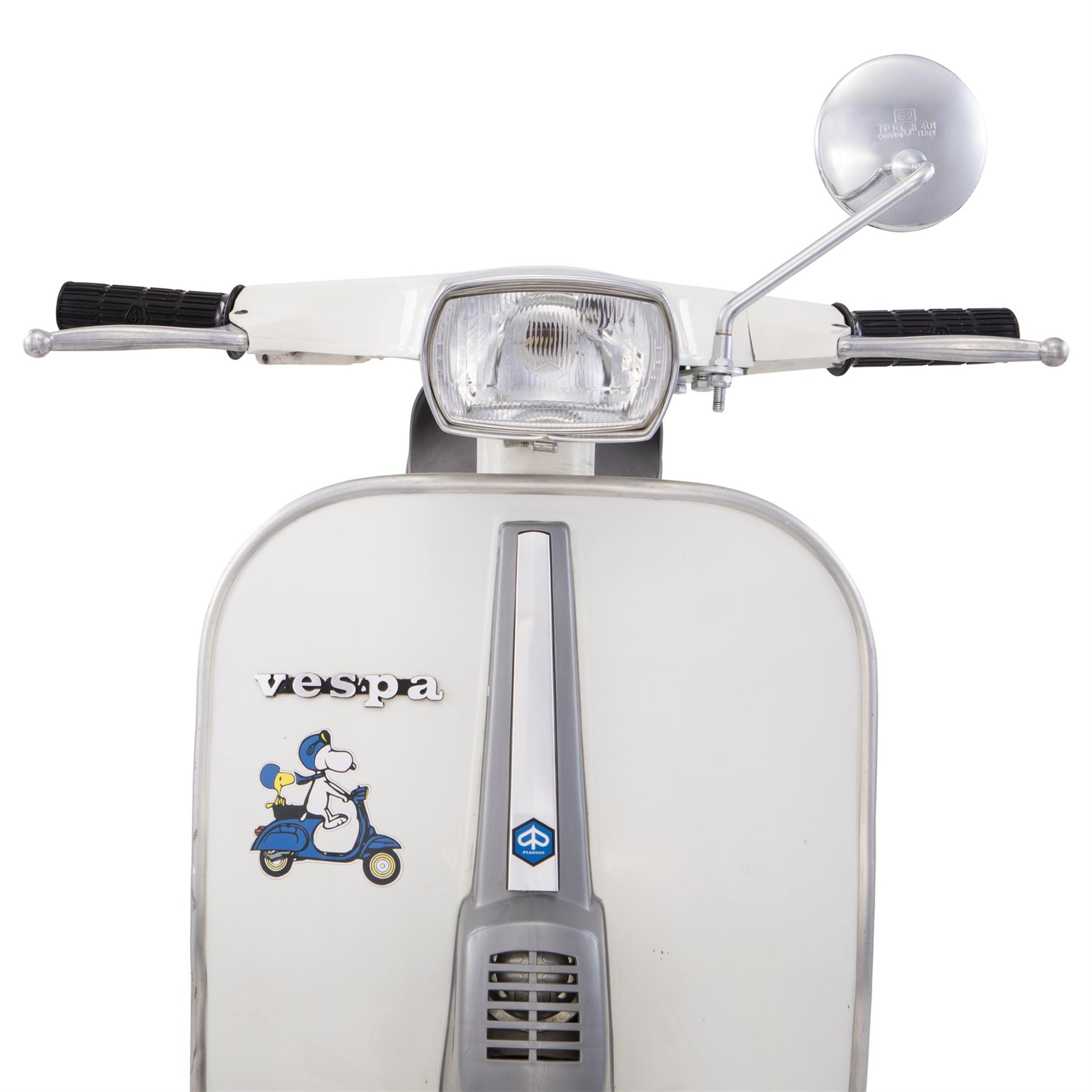 Image of Standard Spiegel CUPPINI zur Montage am Lenkerunterteil links für Vespa alle Modelle Klassik für Vespa alle Modelle Klassik