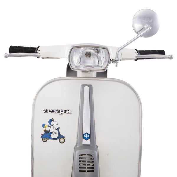 Image of Standard Spiegel CUPPINI zur Montage am Lenkerunterteil links für Vespa alle Modelle Klassik