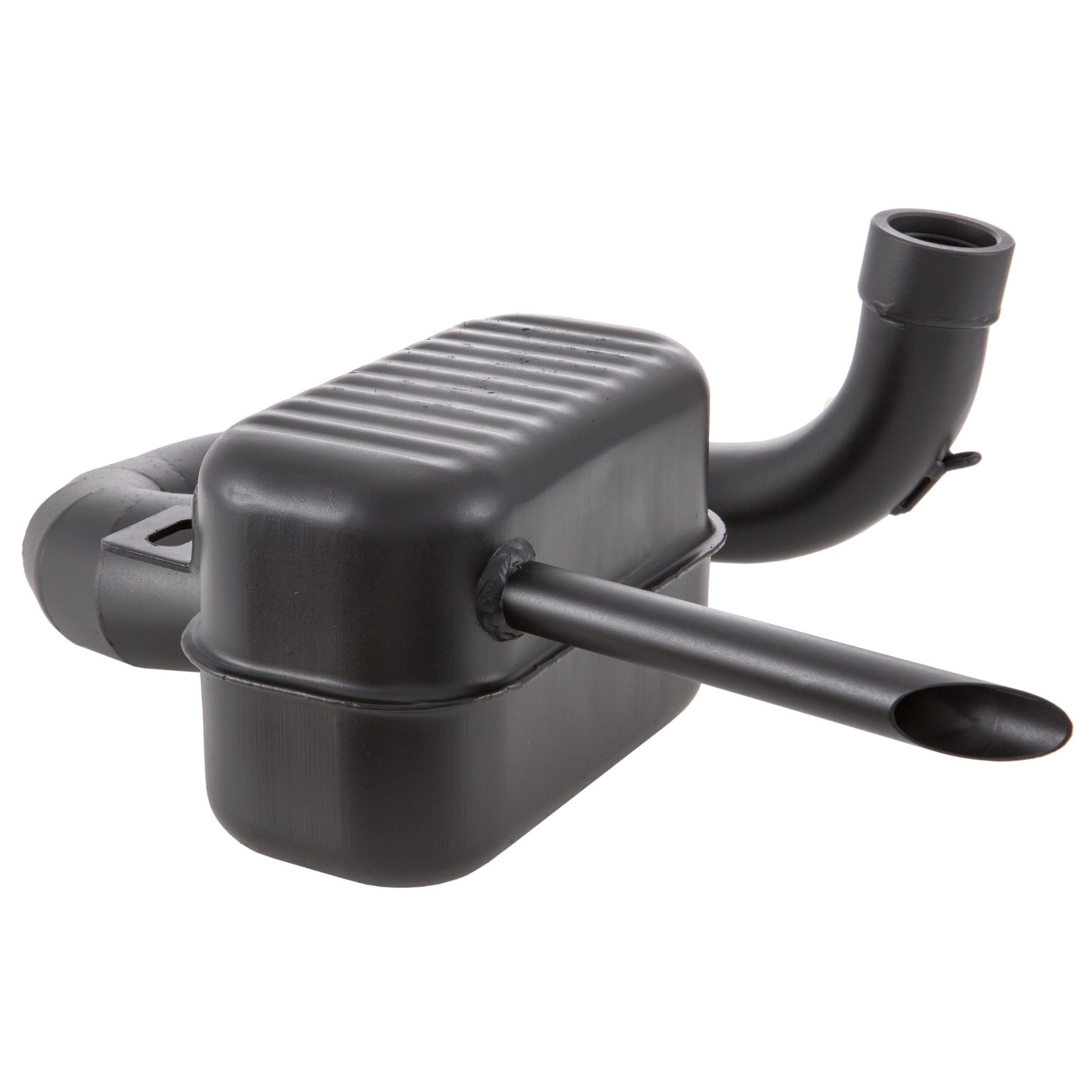 Image of Rennauspuff Road, Material: Stahl schwarz für Vespa 125 VM/VN/150 VL/VB1T/VGL1T für Vespa 125 VM/VN/150 VL/VB1T/VGL1T