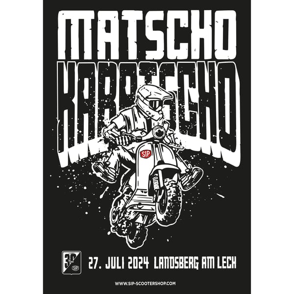 Image of Poster SIP Vespa Cross MATSCHO KARATSCHO 2024