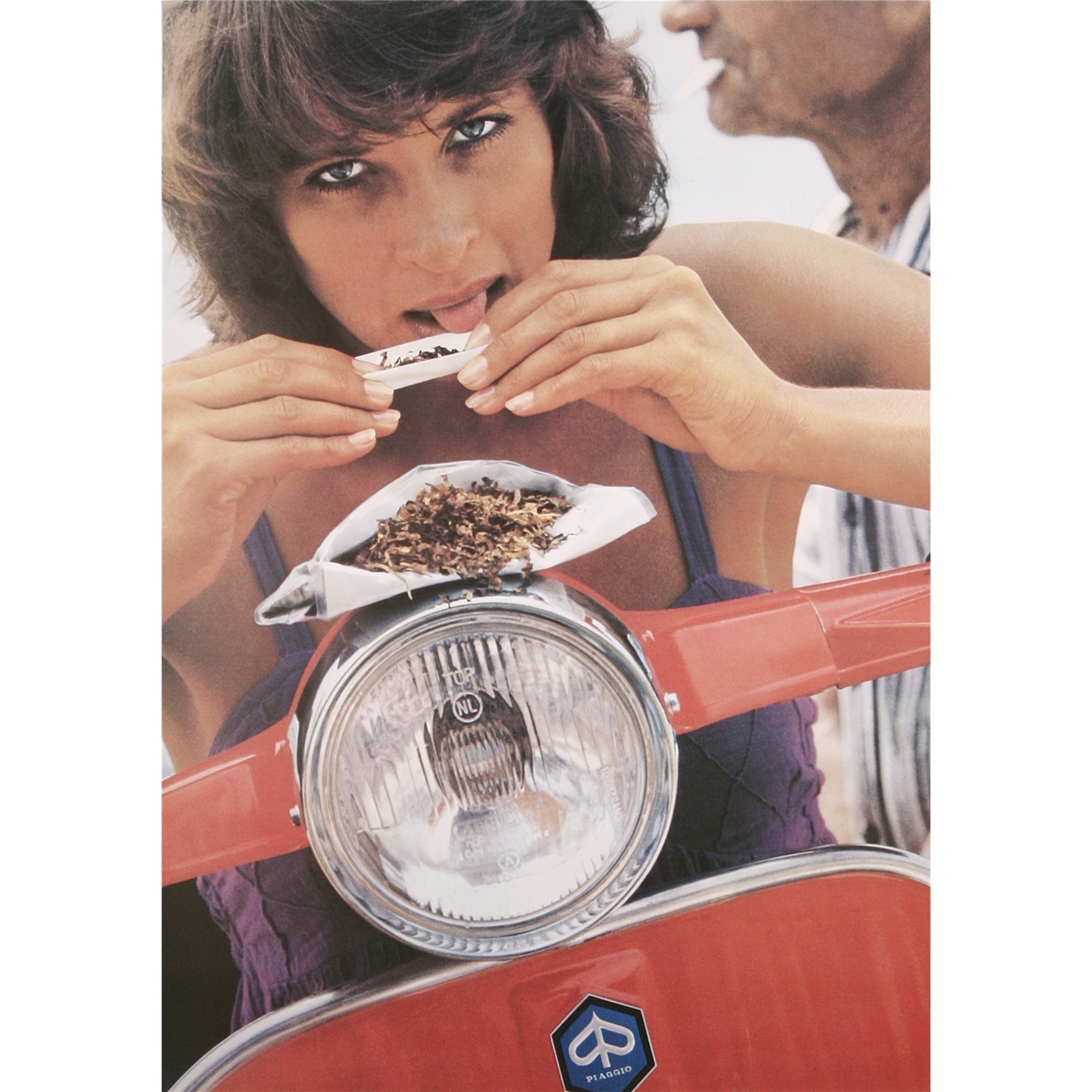 Image of Poster mit Motiv "Vespa Rally Tabak"