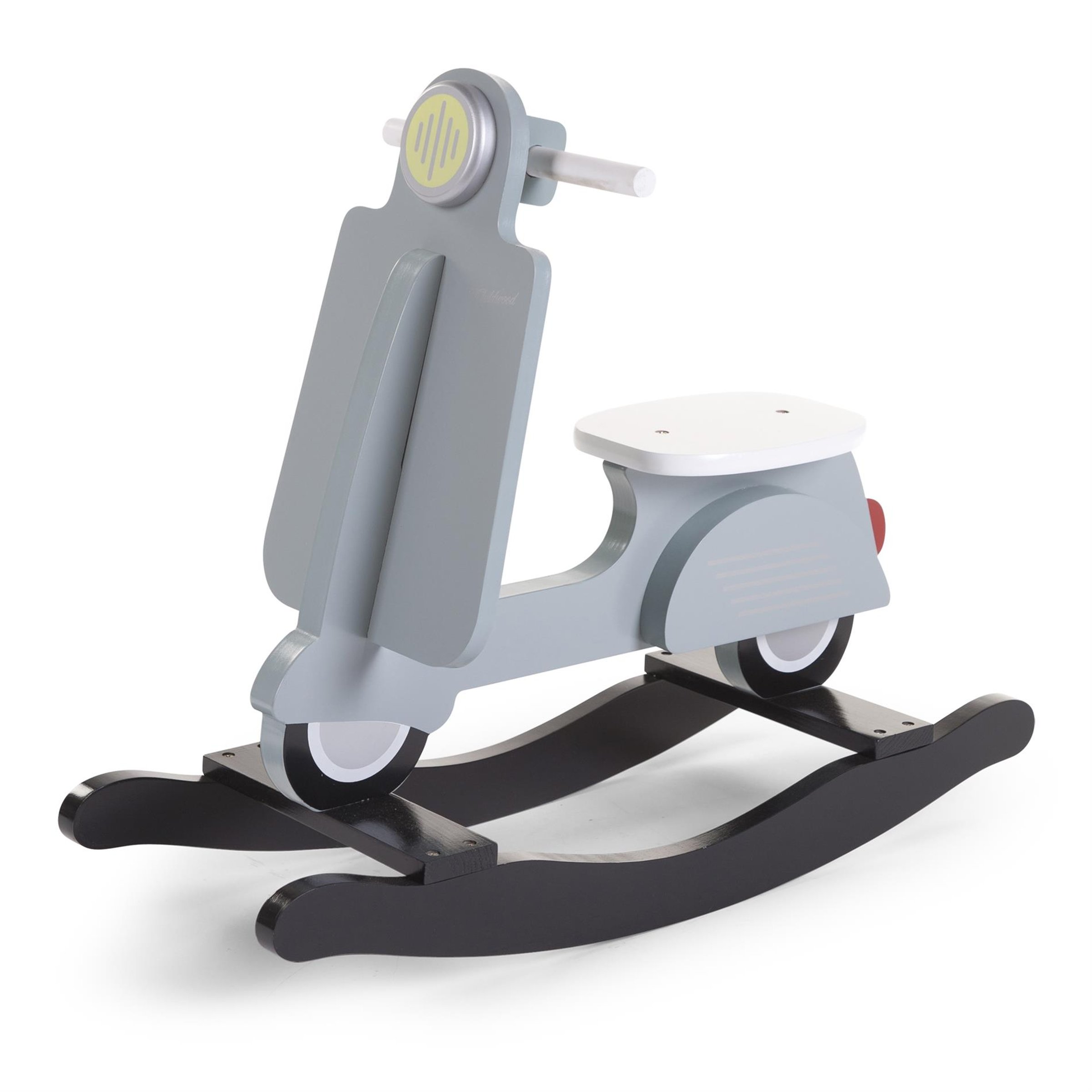 Image of Kinder Schaukel CHILDHOME mit Motiv Vespa Motorroller hellgrau