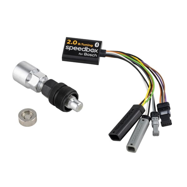 Image of Tuningmodul Set E-Bike SPEEDBOX 2.0 B.TUNING mit Kurbelabzieher für E-Bikes/Pedelecs mit Motor BOSCH Active/ Plus / Performance/ CX, -> `19, Gen2/Gen3