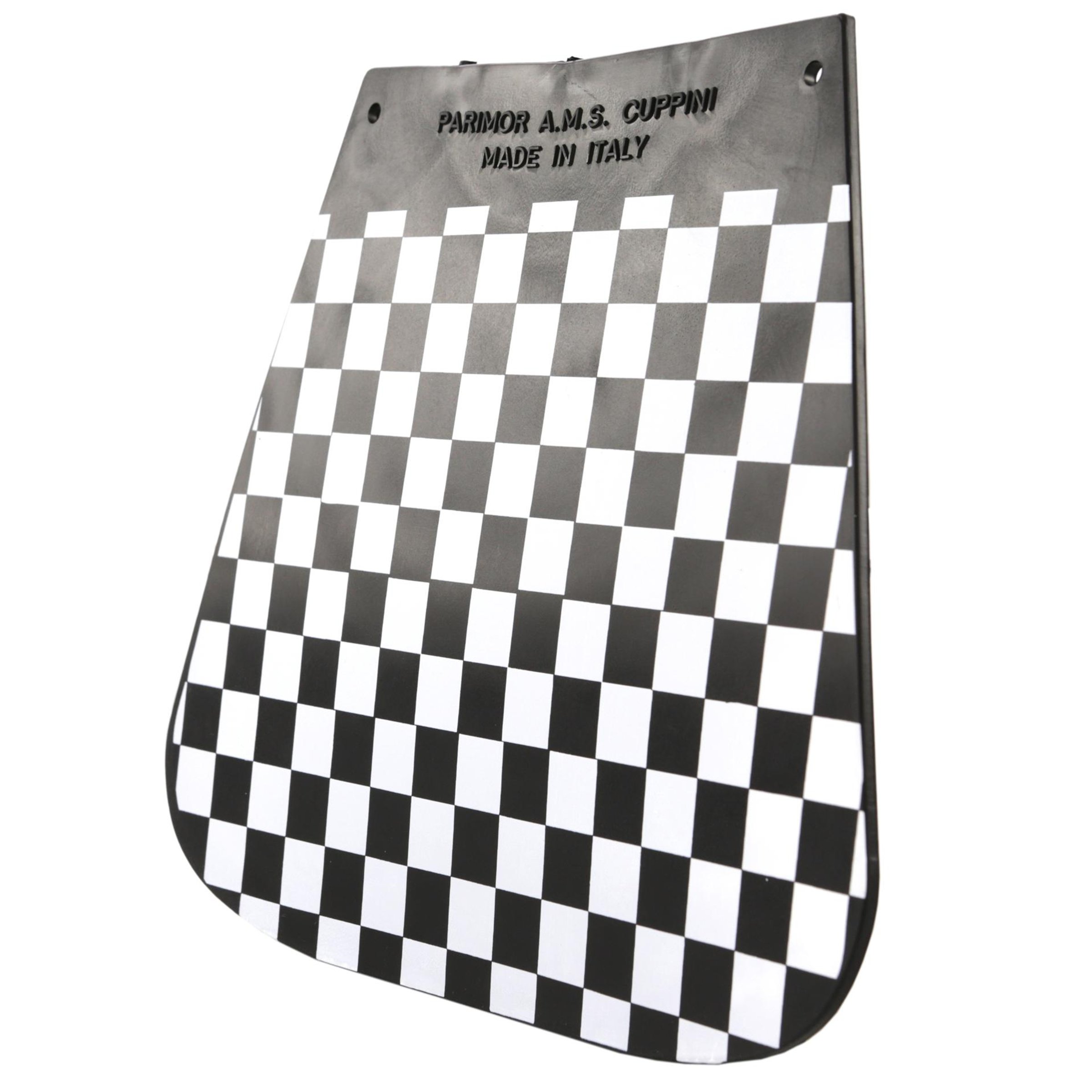 Image of Spritzlappen "MOD" schwarz/weiß kariert