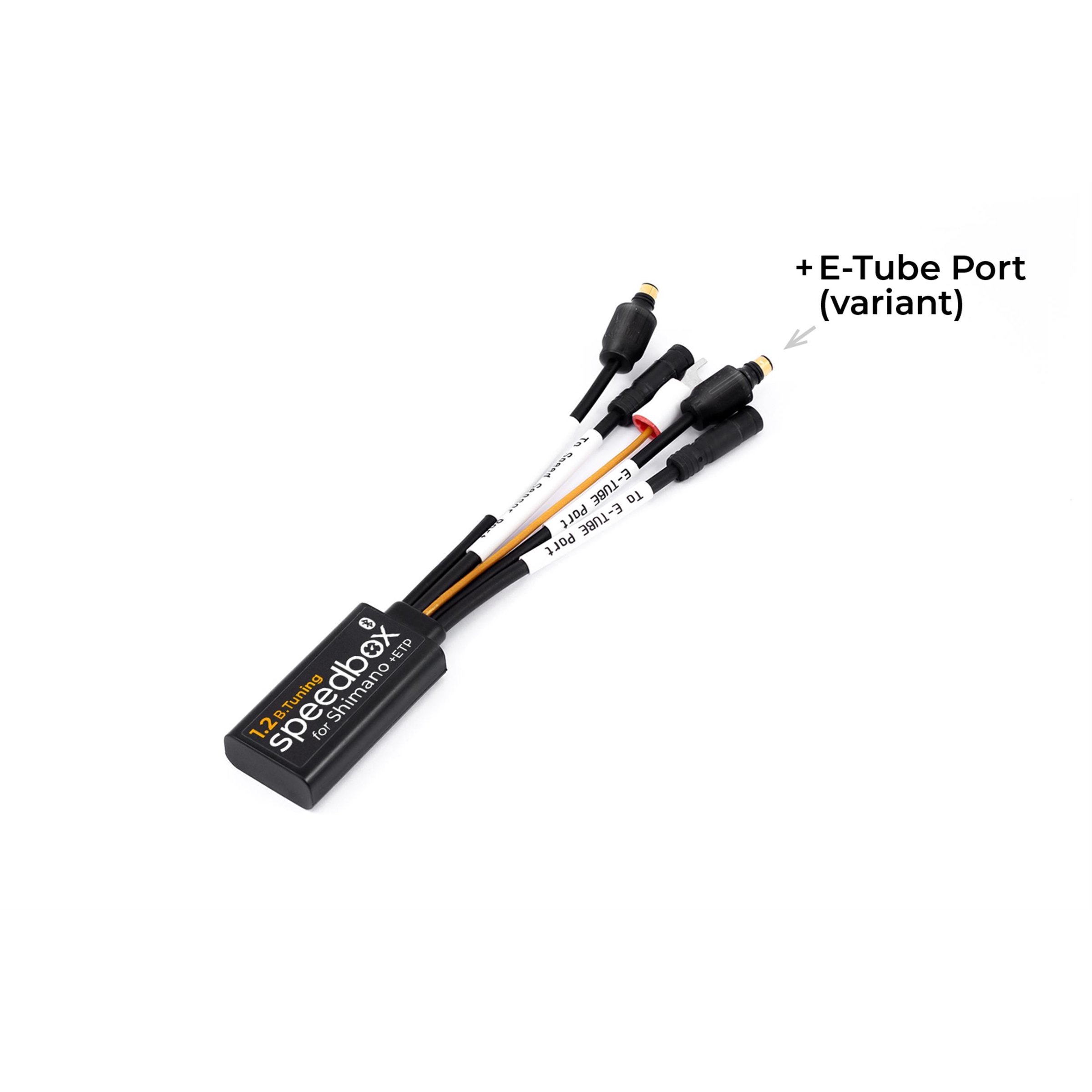 Image of Tuningmodul E-Bike SPEEDBOX 1.2 B.TUNING kompatibel mit SPEEDBOX App für E-Bikes/Pedelecs mit Motor SHIMANO Steps E5000/E5001/E6002/E6100/E7000/E8000, ohne DI2 mit E-TUBE für E-Bikes/Pedelecs mit Motor SHIMANO Steps E5000/E5001/E6002/E6100/E7000/E8000, oh