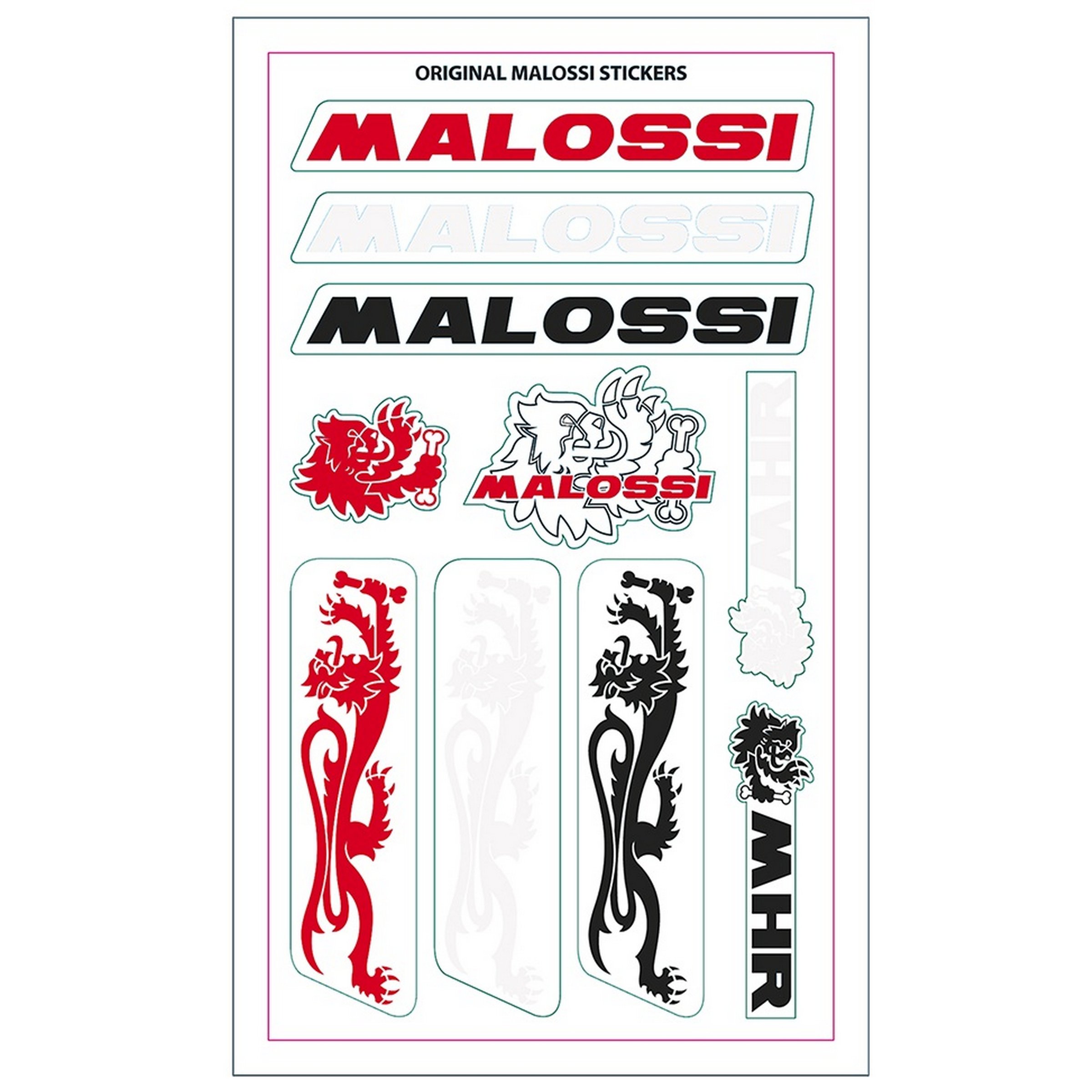 Image of Aufkleberset Mini MALOSSI