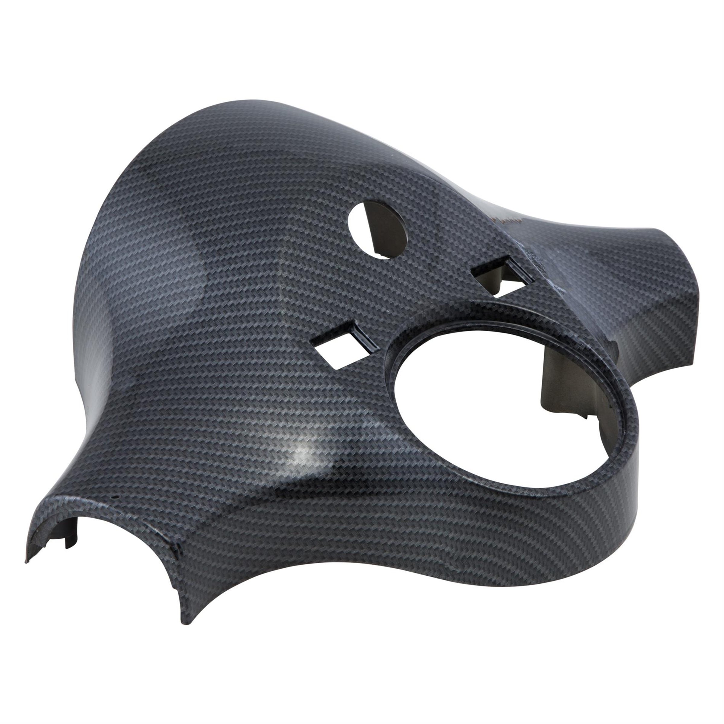 Image of Lenkkopfabdeckung CARBONE Look für Vespa PX80-200E Lusso/T5 Classic für Vespa PX80-200E Lusso/T5 Classic