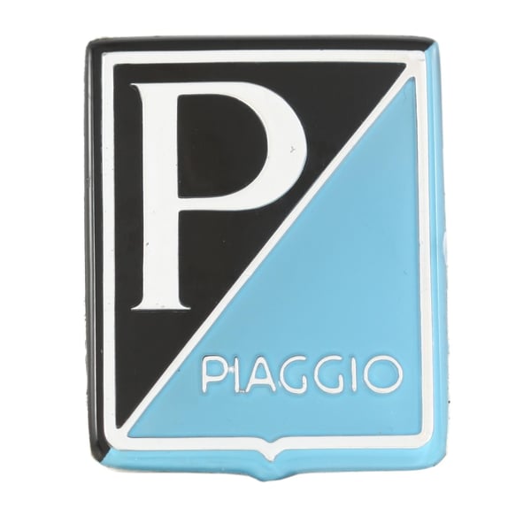 Image of Emblem "PIAGGIO" 080349 für Vespa 125 GT/Sprint/Super -> 1967 /150 VBA/VBB/GL/GS VS5/Sprint/Super ->1967 /160 GS/180SS