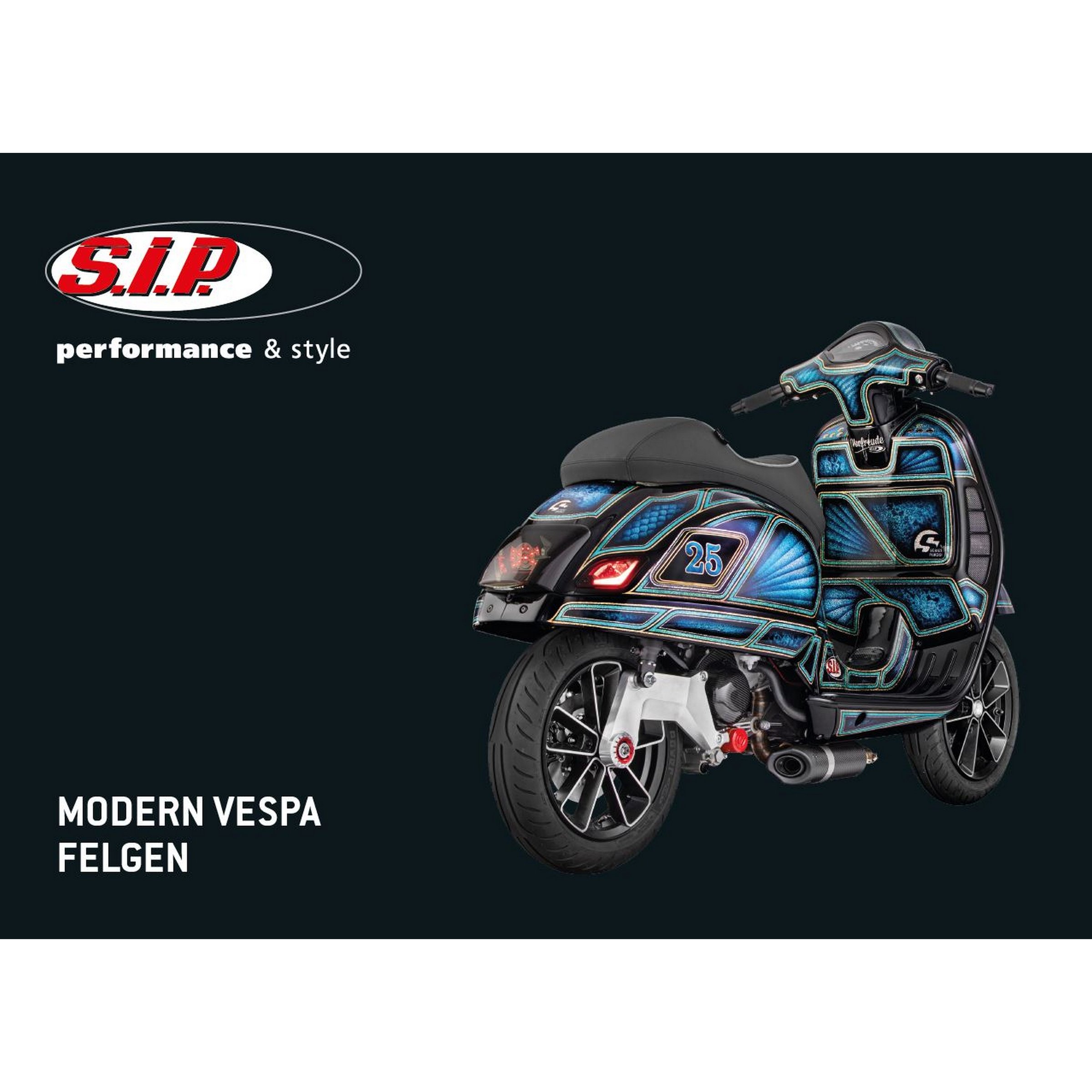 Image of Katalog SIP Felgen, Modern Vespa, 2024 - 16 Seiten, deutsch