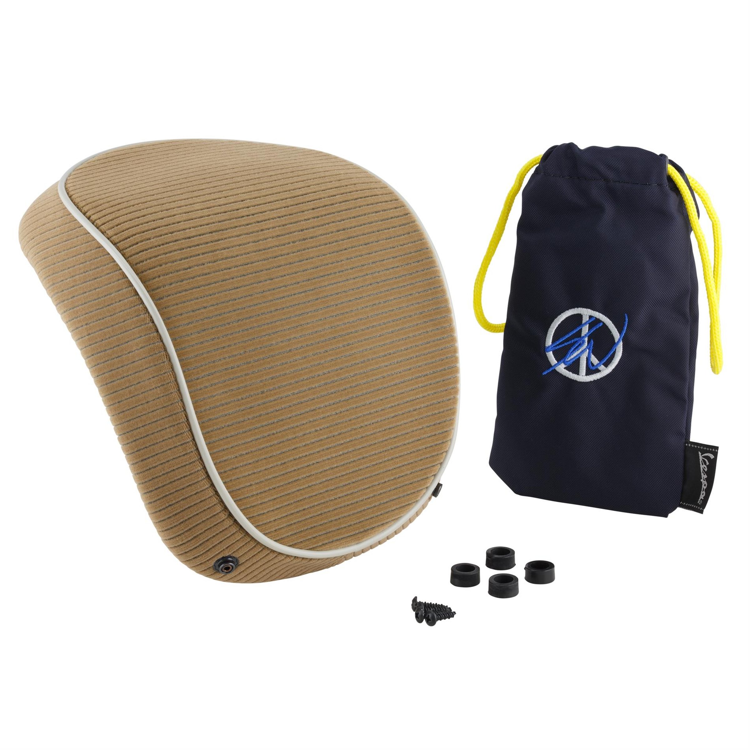 Image of Rückenlehne PIAGGIO Topcase beige 1B008564 für Vespa Primavera Wotherspoon für Vespa Primavera Wotherspoon