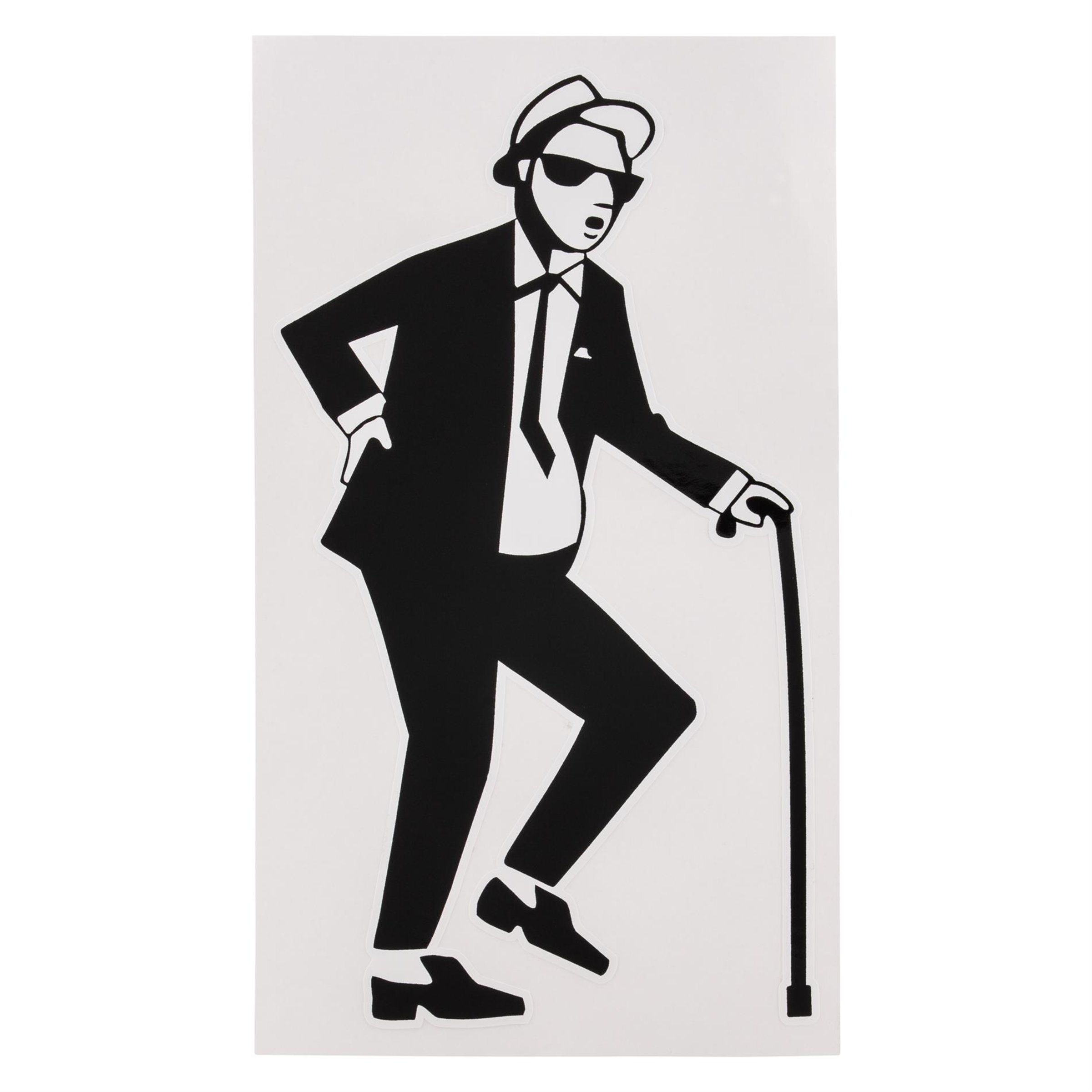 Image of Aufkleber mit Motiv "Old 2-Tone Mann"