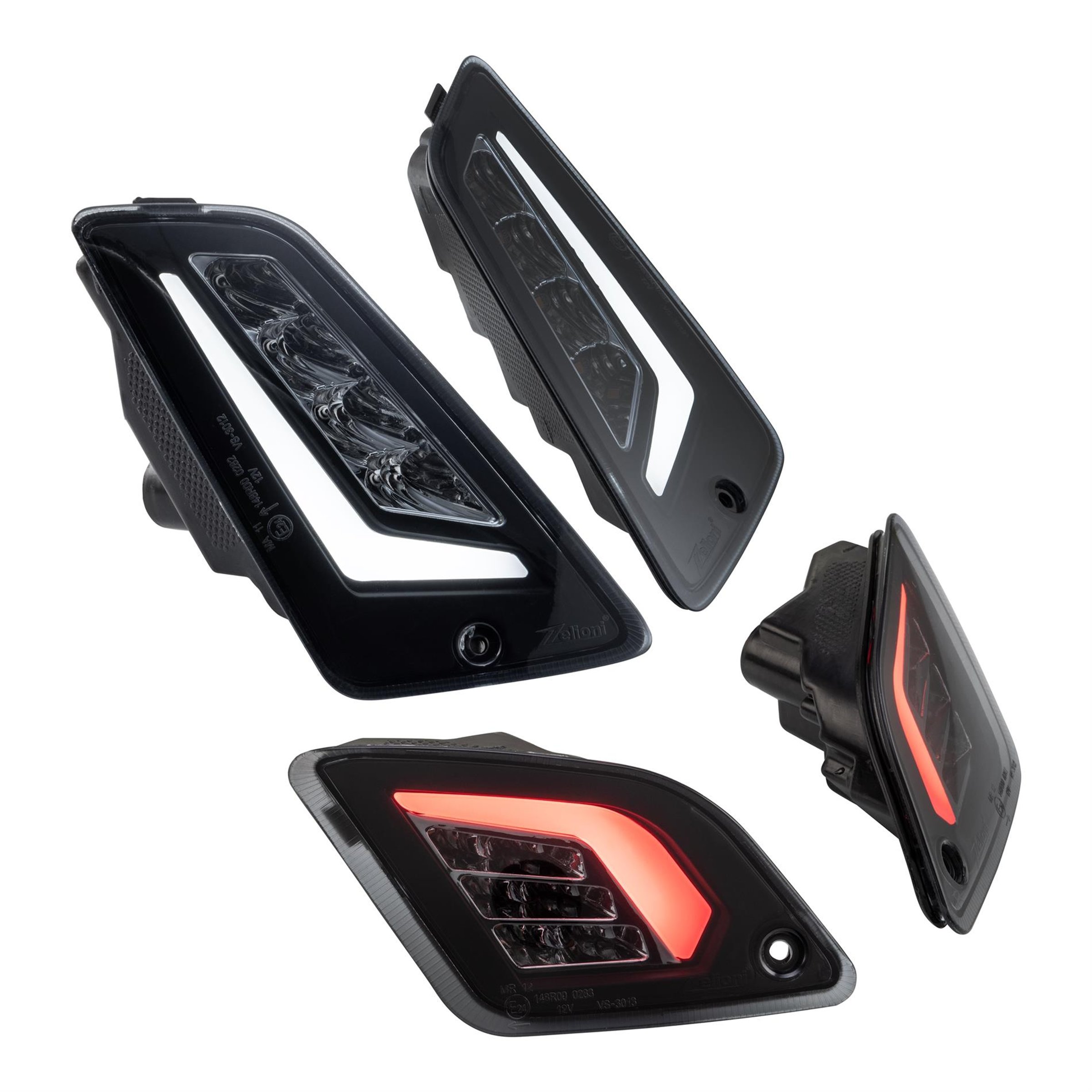 Image of Blinker Kit ZELIONI für Vespa GTS/GTS Super/GTV 125-300ccm ('14-`22) für Vespa GTS/GTS Super/GTV 125-300ccm ('14-`22)