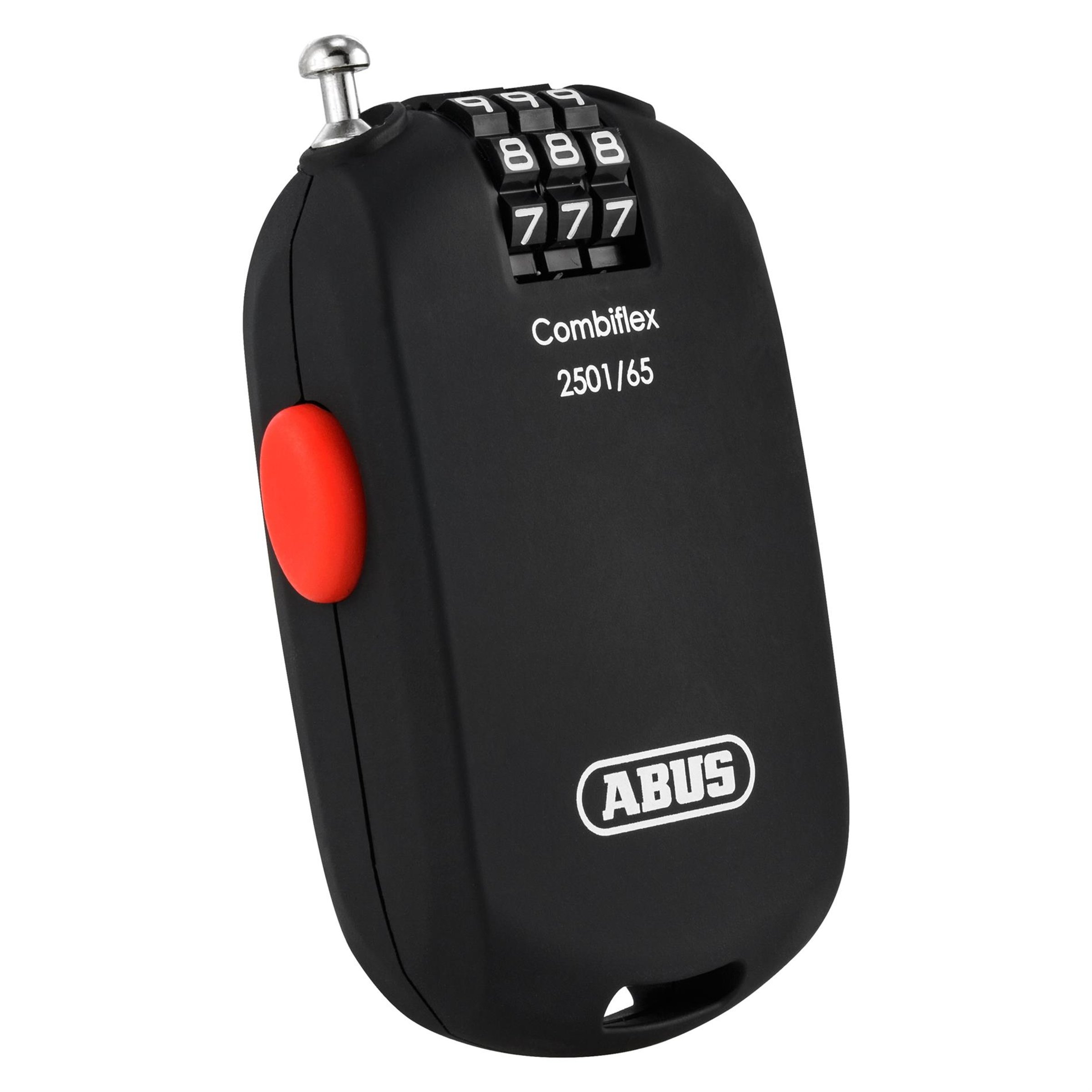 Image of Sicherheitsschloss ABUS Kabelschloss Combiflex StopOver 65 schwarz