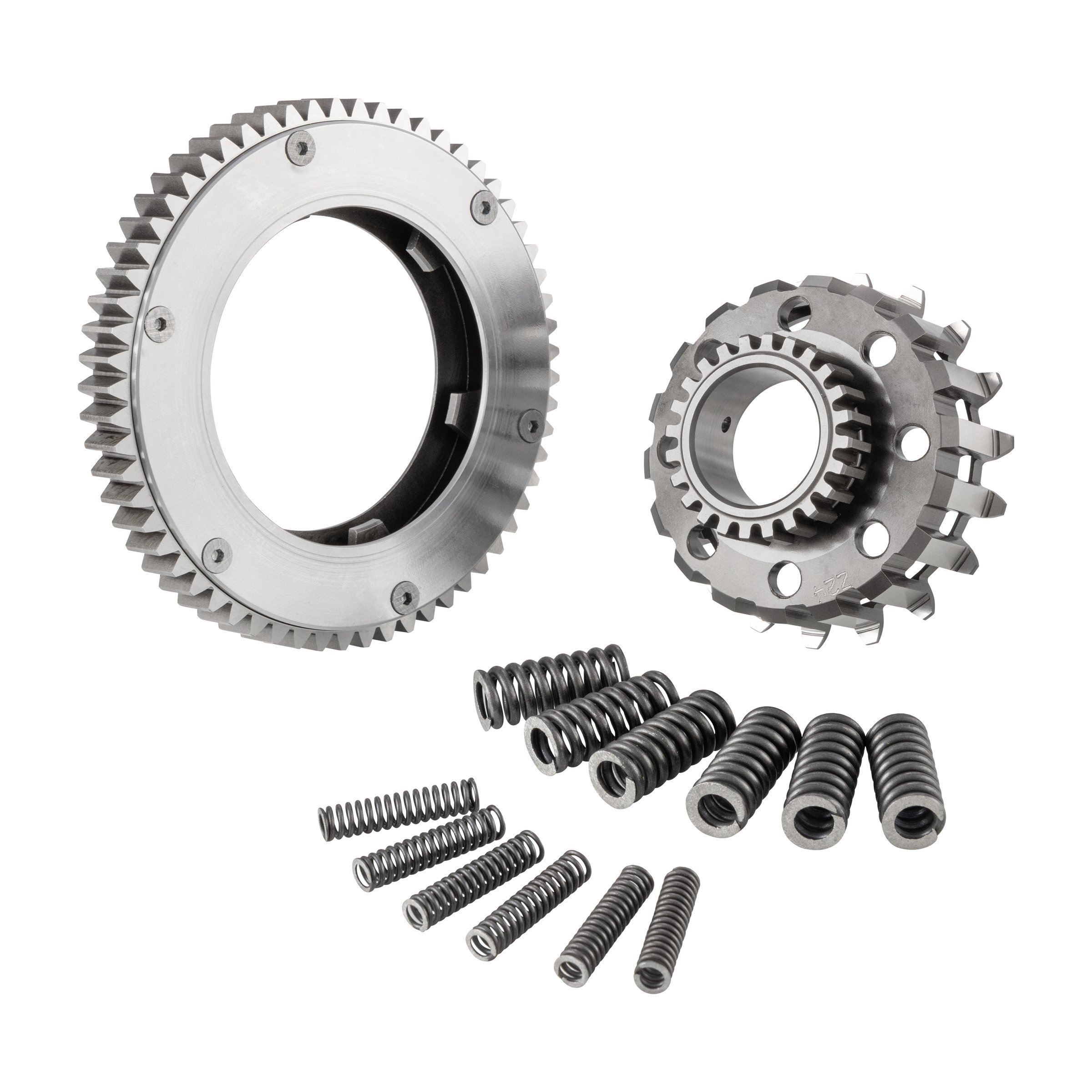 Image of Kit Primärzahnrad mit Kupplungsritzel Z 24/61, (2.54) BENELLI für Vespa 125 VNA-TS/150 VBA-Super/PX80-200/PE/Lusso -> 1994/Cosa 1 125-200/T5 für Vespa 125 VNA-TS/150 VBA-Super/PX80-200/PE/Lusso -> 1994/Cosa 1 125-200/T5