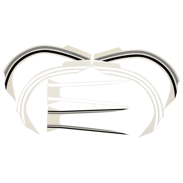 Image of Aufkleberdekorset PIAGGIO mit Motiv "Elegance" für Vespa Primavera 50-150ccm 2T/4T