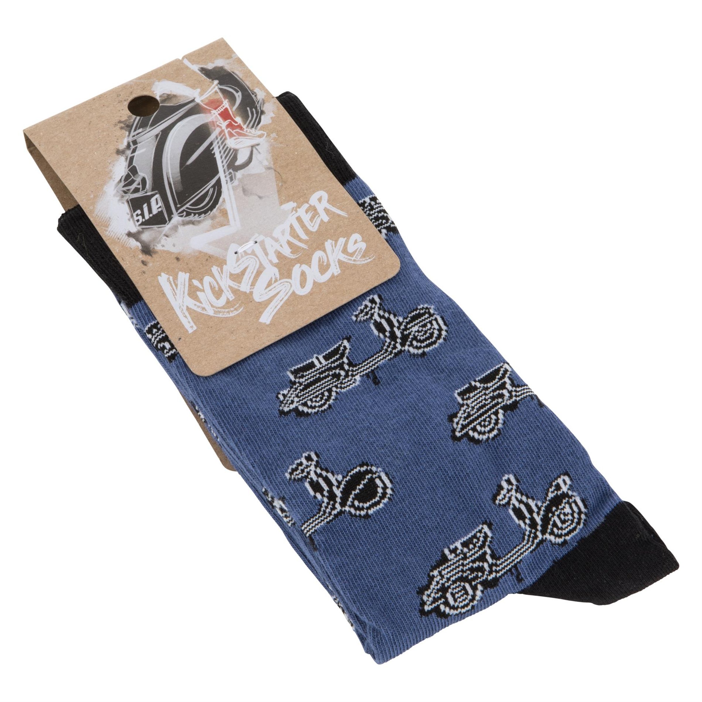 Image of Socken SIP mit Motiv Vespa Motorroller Größe: 36-40 Unisex Unisex