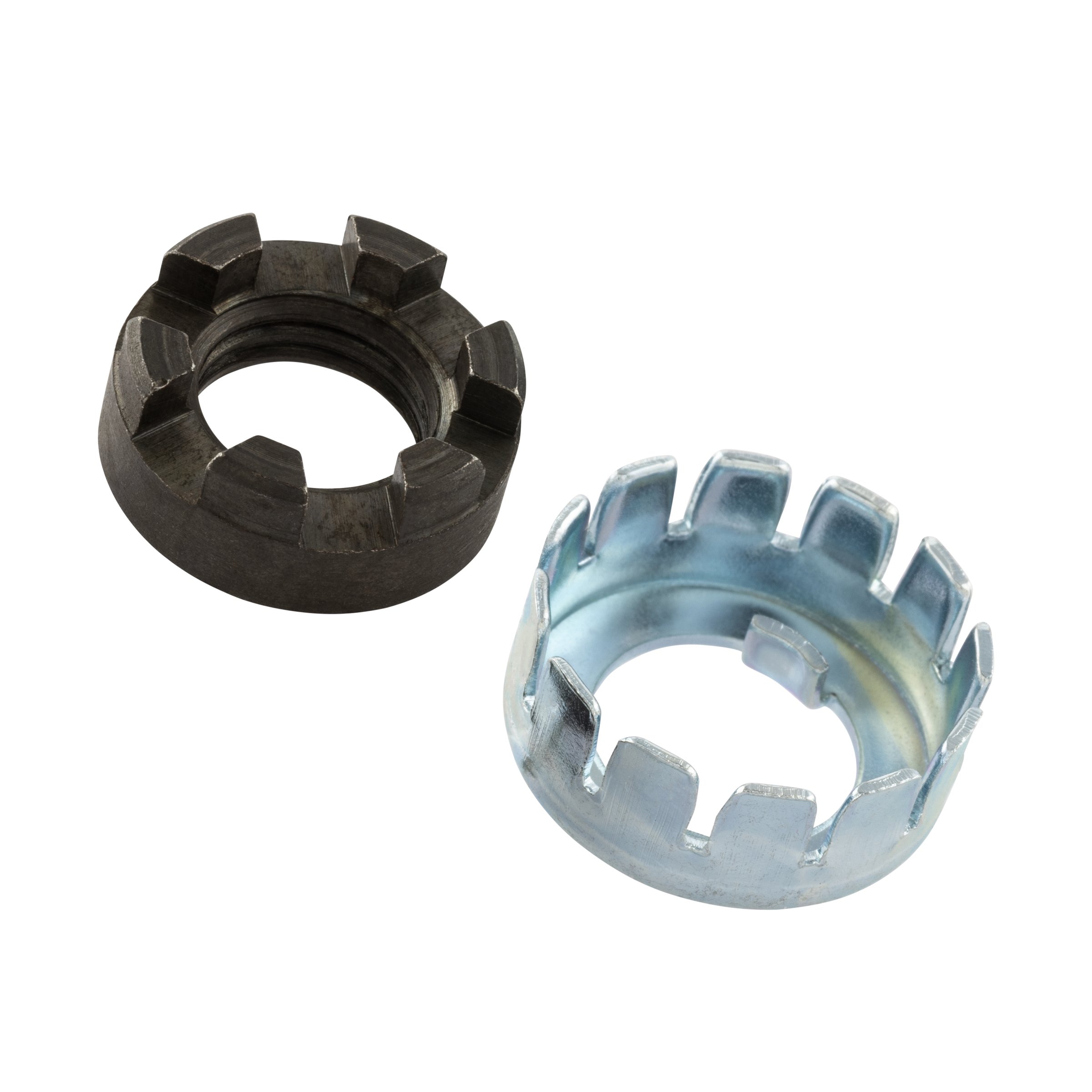 Image of Kronenmutter mit Sicherungskorb, für Kupplung für Vespa 125 V1-TS/150 VL-Super/160 GS/180 SS/Rally/PX80-200/PE/Lusso -> 1994/Cosa 1/T5 für Vespa 125 V1-TS/150 VL-Super/160 GS/180 SS/Rally/PX80-200/PE/Lusso -> 1994/Cosa 1/T5