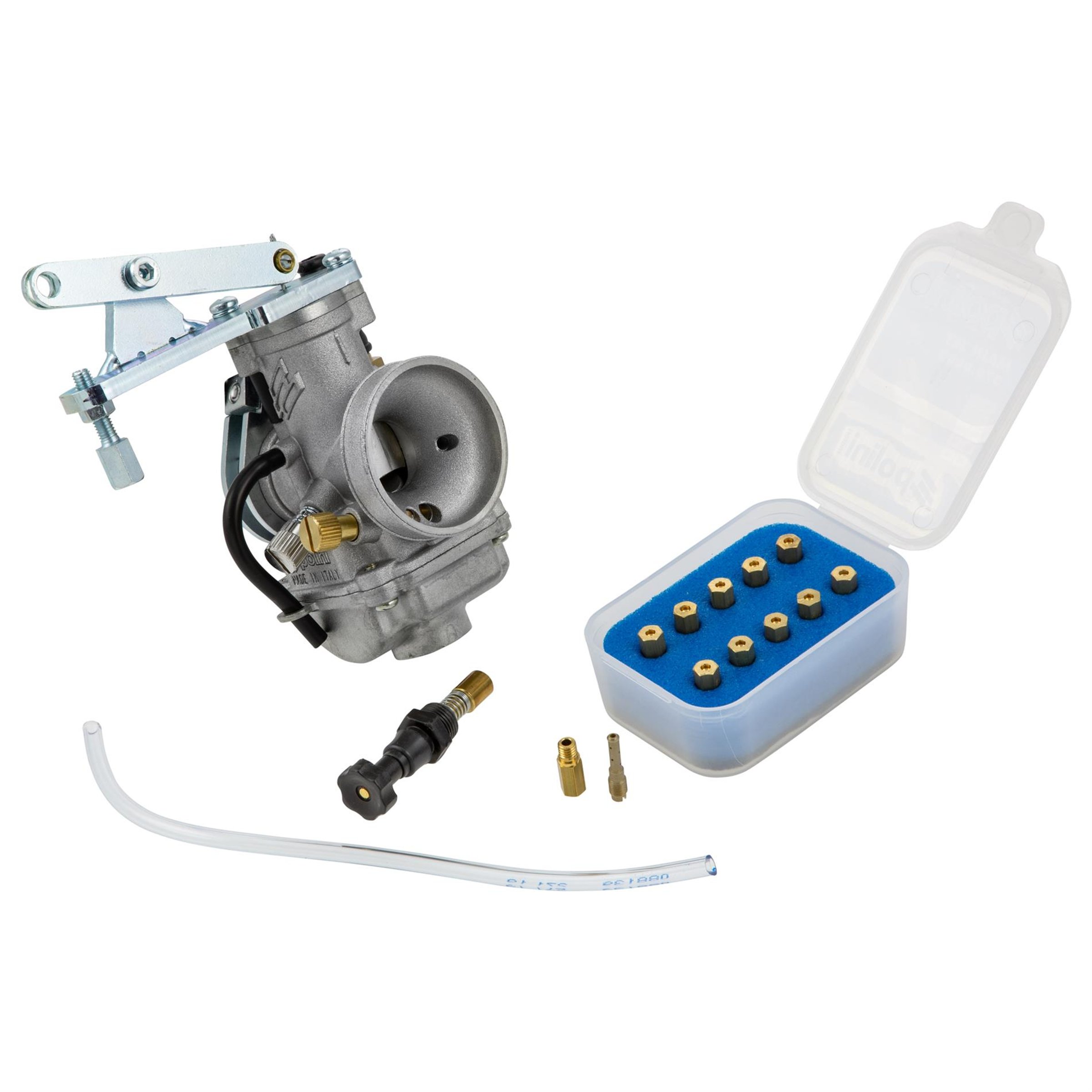 Image of Vergaserkit SERIE PRO by STOFFI'S POLINI CP 19 Rundschieber für Vespa V15-33/VU/VM/VN/ACMA/150 VL/VB/VGL1 für Vespa V15-33/VU/VM/VN/ACMA/150 VL/VB/VGL1
