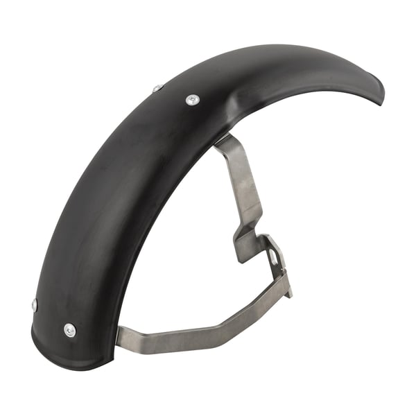 Image of Kotflügel SIP Garelli 2.0, vorne Metall schwarz matt für Vespa PK50-125 S/XL/XL2/Automatica/PX80-200/PE/Lusso/`98/MY/T5