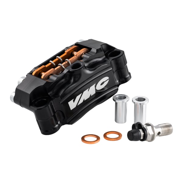 Image of Bremszange VMC RADIAL, für GRIMECA Scheibenbremse Classic NT/PX'98/MY 20mm mit Achsaufnahme Radial 82mm, vorne für Vespa 50-125/PV/ET3/PK/S/SS/XL/XL2/125 VNA -TS/150 VBA-Super/Rally/PX/PE/T5/Cosa