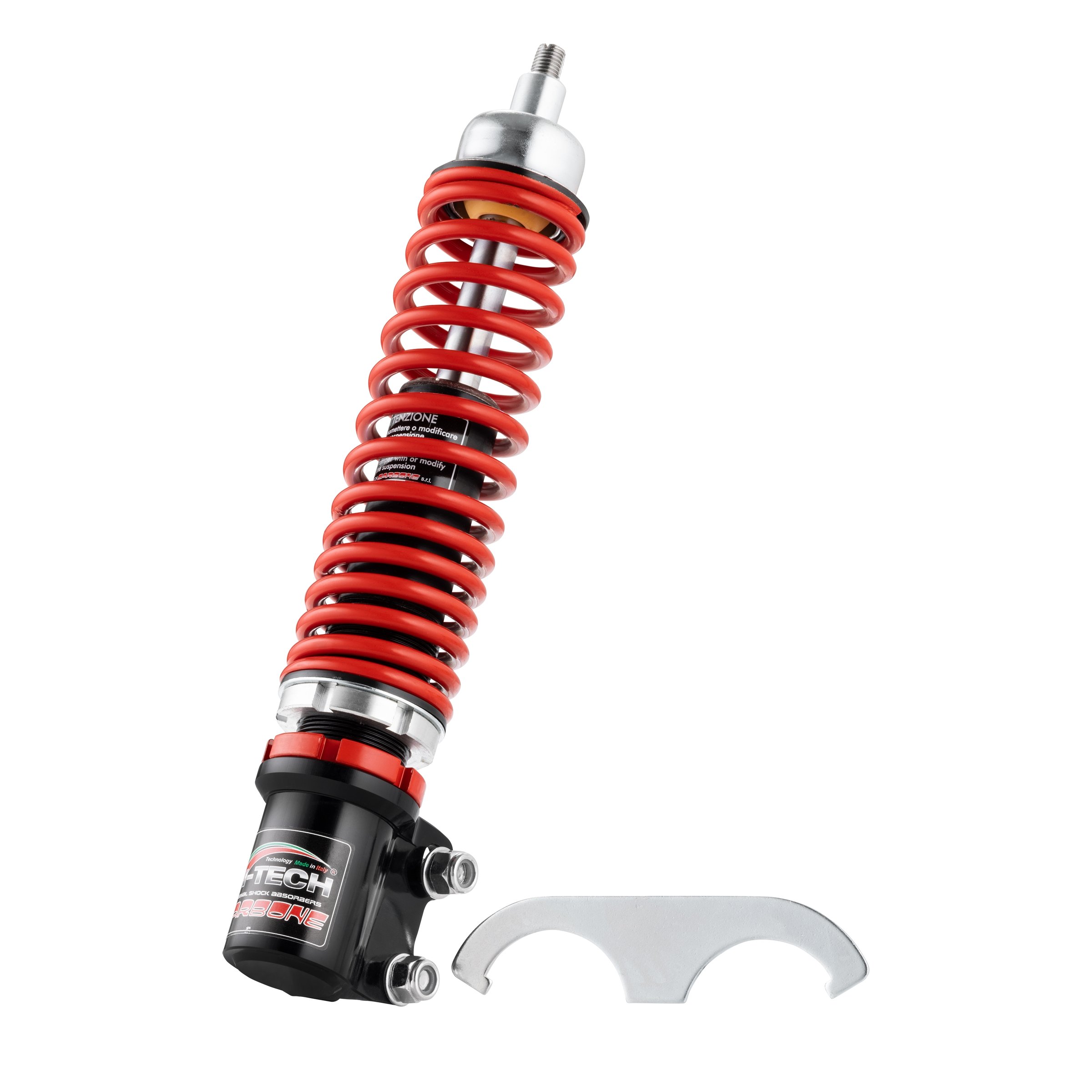 Image of Stoßdämpfer CARBONE HiTech vorne für Vespa Primavera/Sprint 50-150ccm ('17-) für Vespa Primavera/Sprint 50-150ccm ('17-)