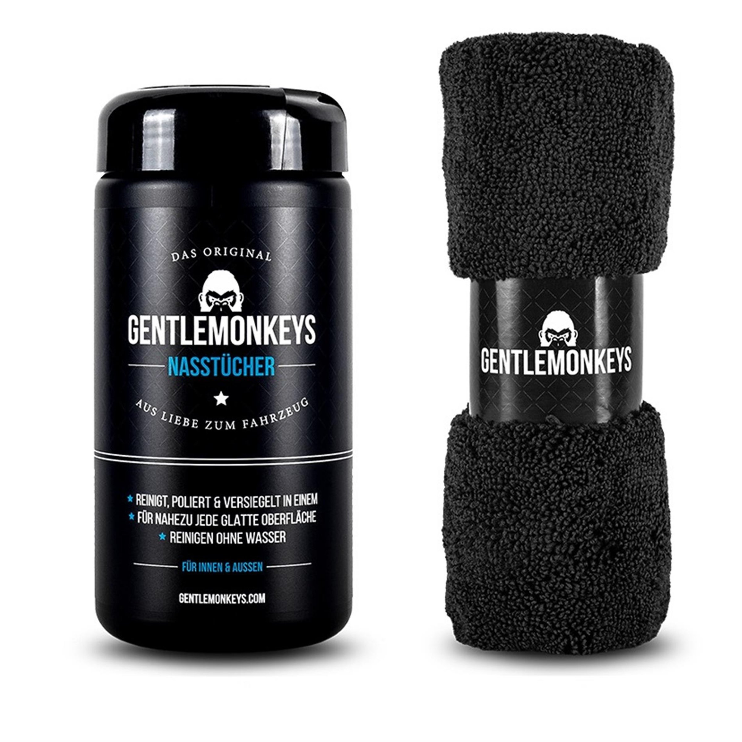 Image of Reinigungstuch GENTLEMONKEYS "Waschen ohne Wasser"