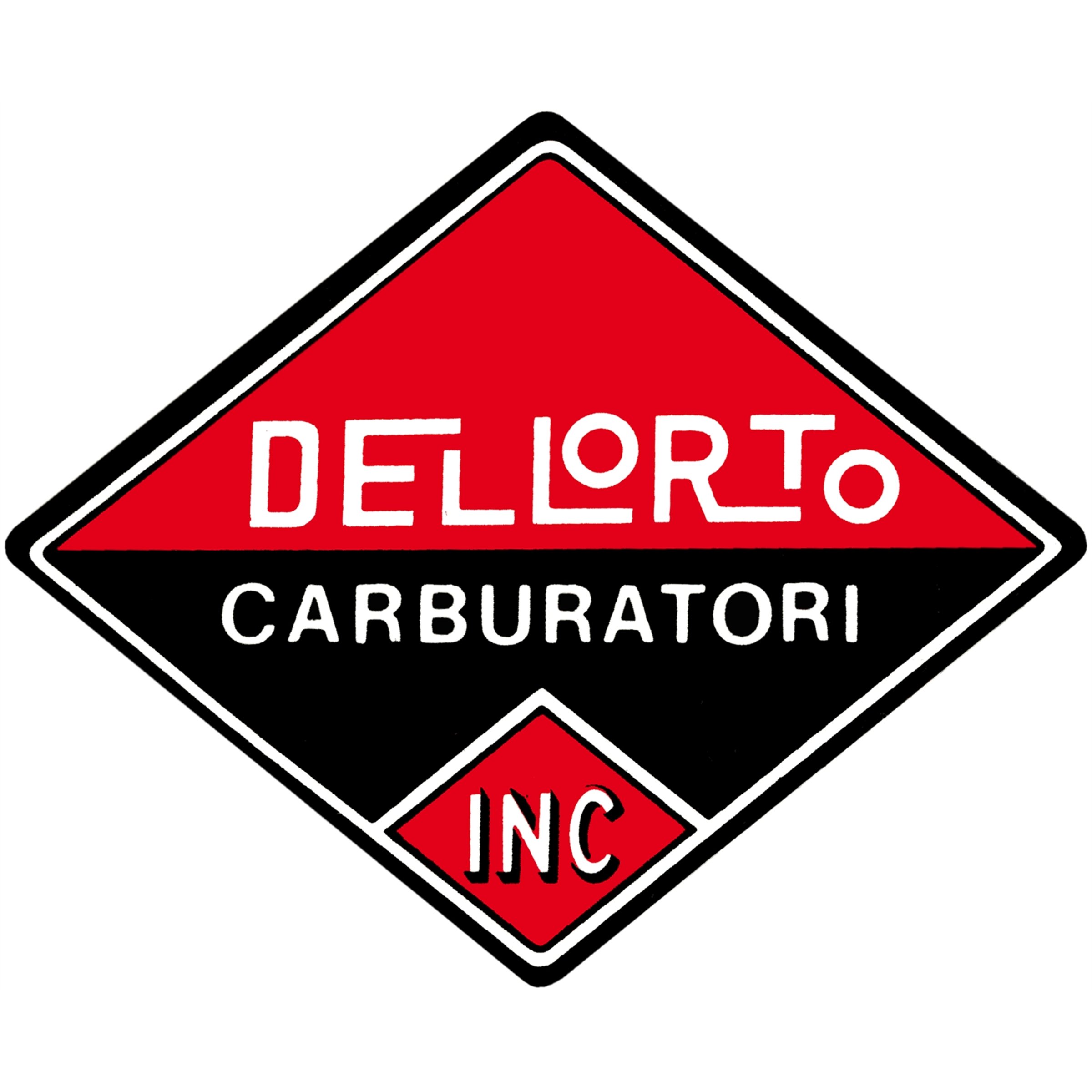 Image of Aufkleber DELL'ORTO Altes Logo