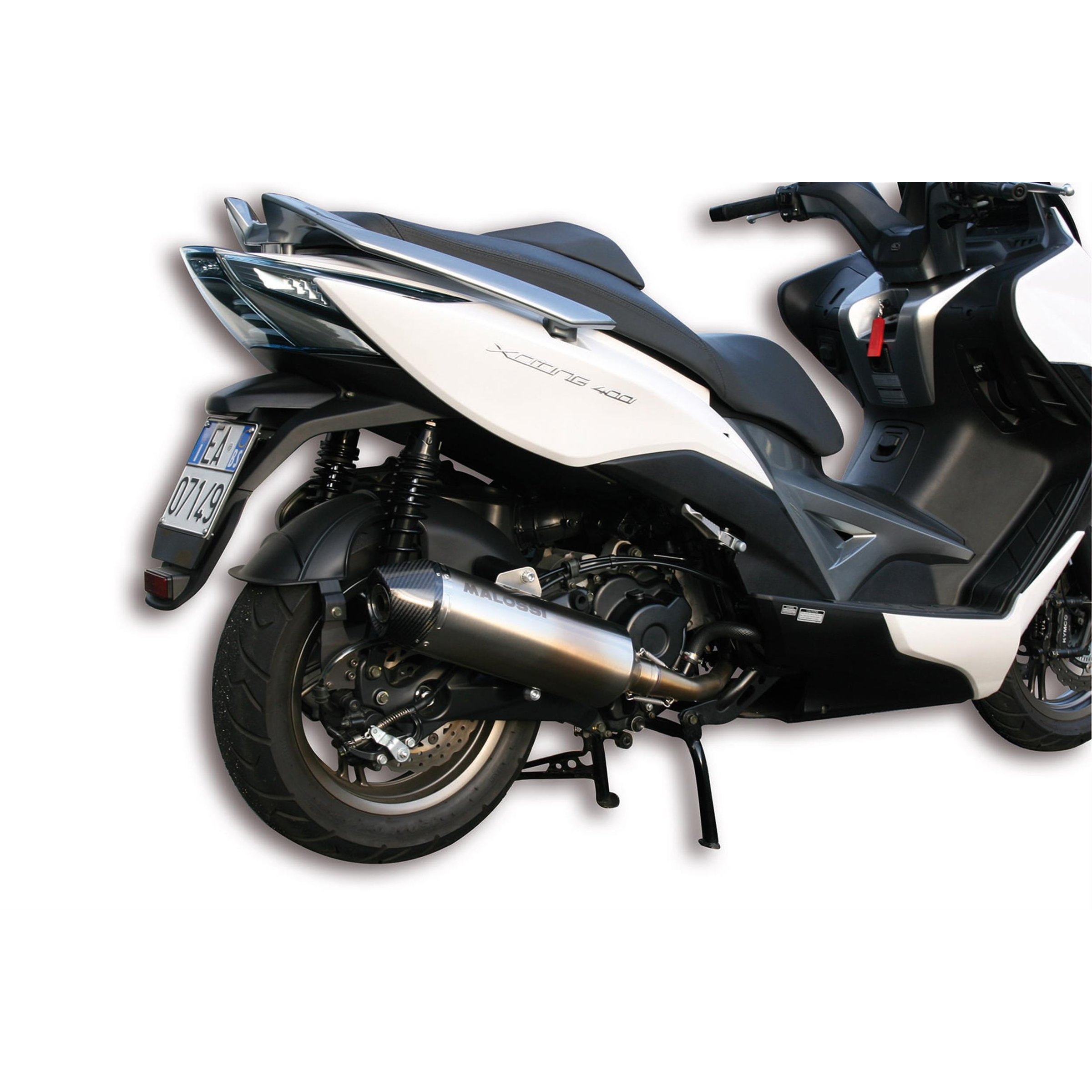 Image of Rennauspuff MALOSSI RX 3216388 für KYMCO Xciting 400 ('13-) für KYMCO Xciting 400 ('13-)