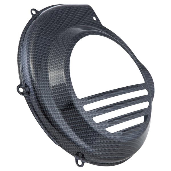 Image of Lüfterradabdeckung CARBONE für Vespa PX80-200/PE Lusso