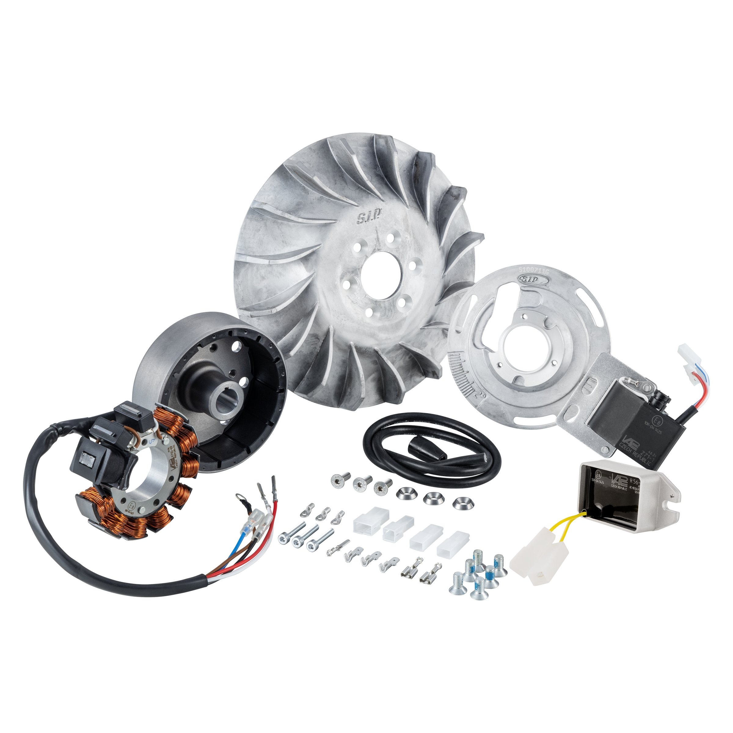 Image of Zündung SIP PERFORMANCE by VAPE Road Classic 12V AC für Vespa 125 VNA/VNB/GT/GTR 1°/Super/TS 1°/150 VBA/VBB/T4/GL/Sprint/V 1°/Super 1° für Vespa 125 VNA/VNB/GT/GTR 1°/Super/TS 1°/150 VBA/VBB/T4/GL/Sprint/V 1°/Super 1° für Vespa 125 VNA/VNB/GT/GTR 1°/Super