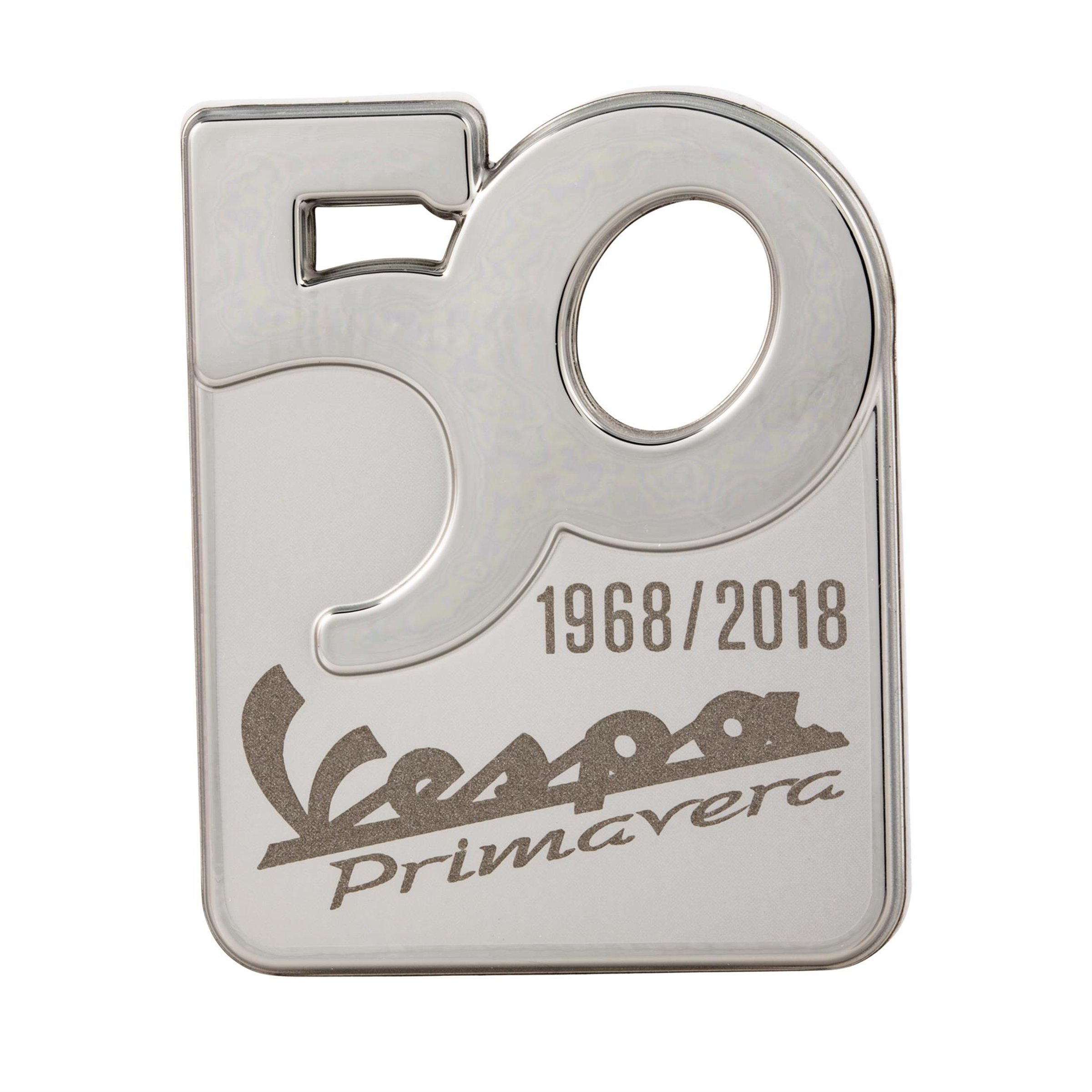Image of Schriftzug "50 Vespa Primavera" Gepäckfach 2H002731 für Vespa Primavera 50-150ccm 50° ('18) für Vespa Primavera 50-150ccm 50° ('18)