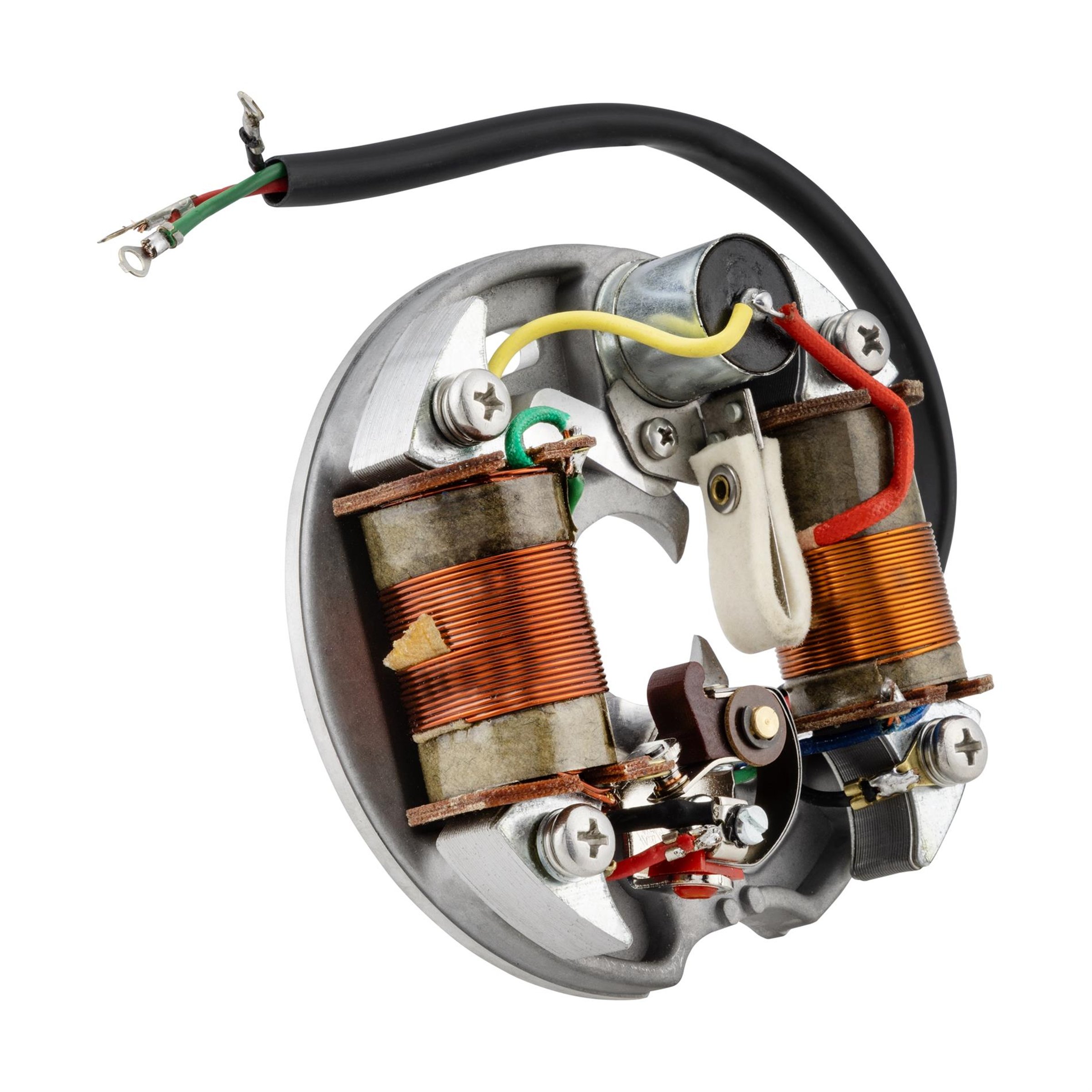 Image of Zündgrundplatte SIP 6V/15W, verstärkte Lichtspule für Vespa 50 R 2° /Special V5B1T 2°/V5B3T ohne Bremslicht für Vespa 50 R 2° /Special V5B1T 2°/V5B3T ohne Bremslicht