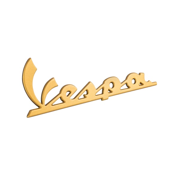 Image of Schriftzug PIAGGIO "Vespa" Beinschild 2H007472 für Vespa GTV 310 Officina 8 2025