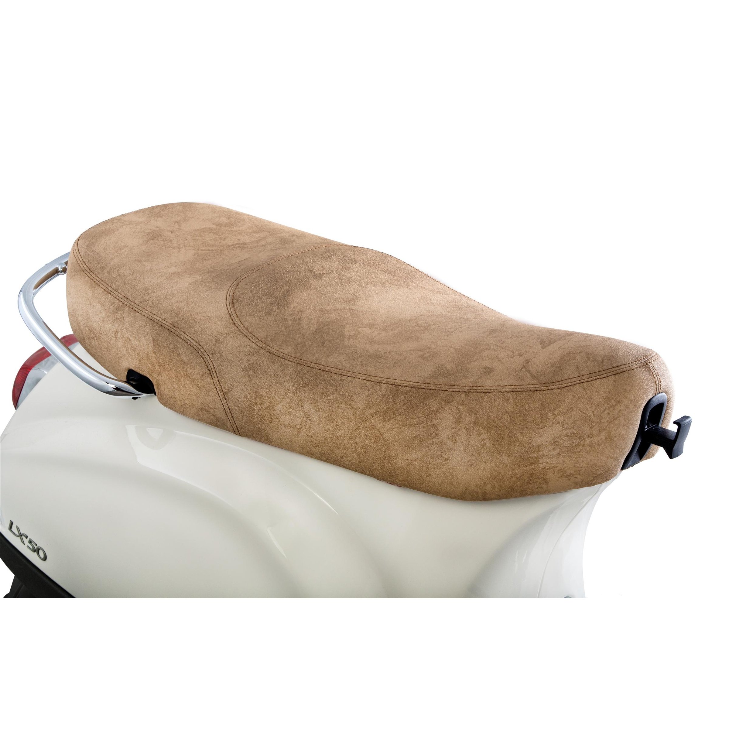 Image of Sitzbank PIAGGIO beige CM02520100E8 - CM02520200E8 für Vespa LX 50-150ccm für Vespa LX 50-150ccm