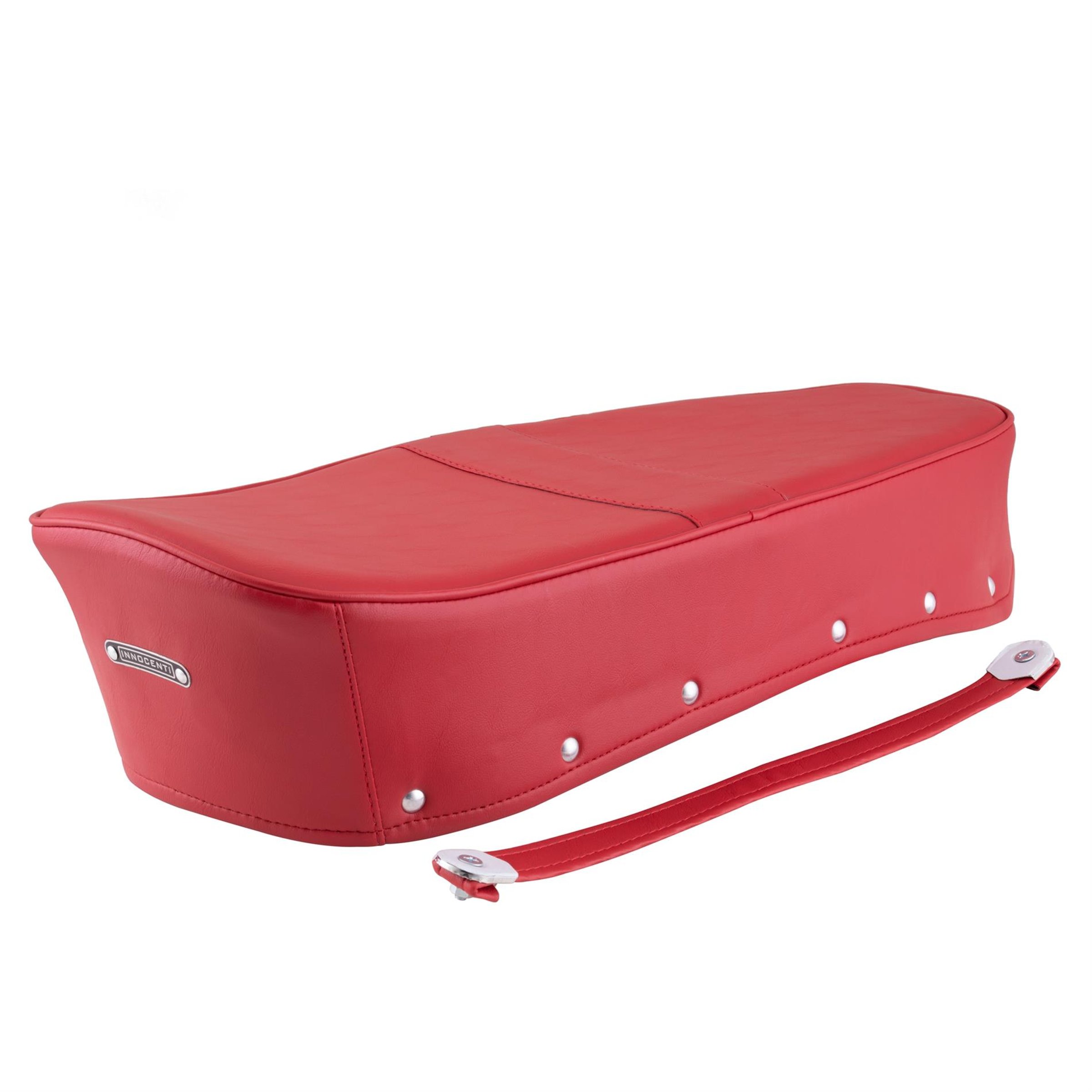 Image of Sitzbankbezug orientrot RAL 3031 für Lambretta 125 LI 3°/LIS/150 LI 3°/LIS/SX/175 TV 3°/200 SX für Lambretta 125 LI 3°/LIS/150 LI 3°/LIS/SX/175 TV 3°/200 SX
