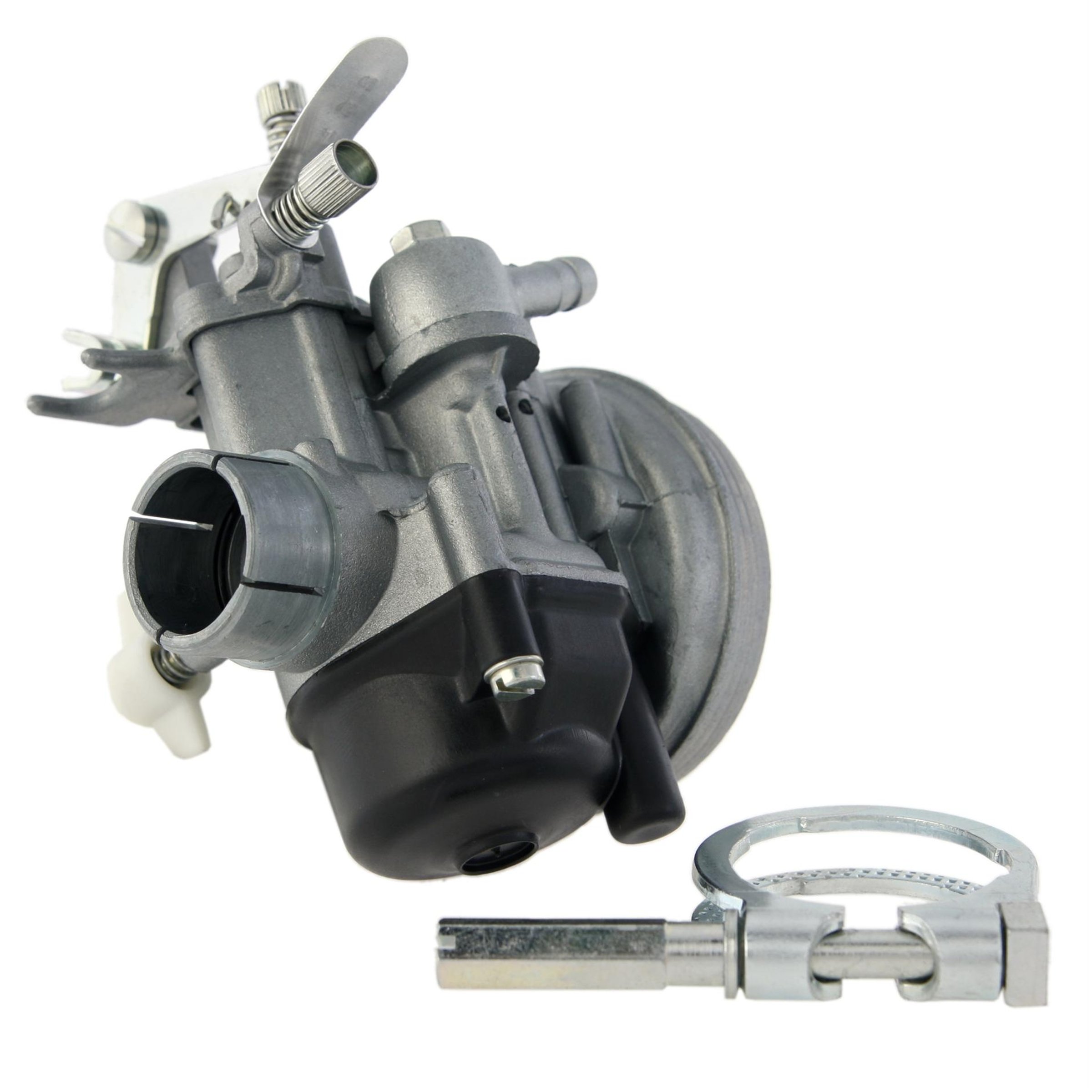 Image of Vergaser DELL'ORTO SHB 16.15F Flachschieber 245431 - 00918 für Vespa PK50 S/XL/SS/Elestart für Vespa PK50 S/XL/SS/Elestart
