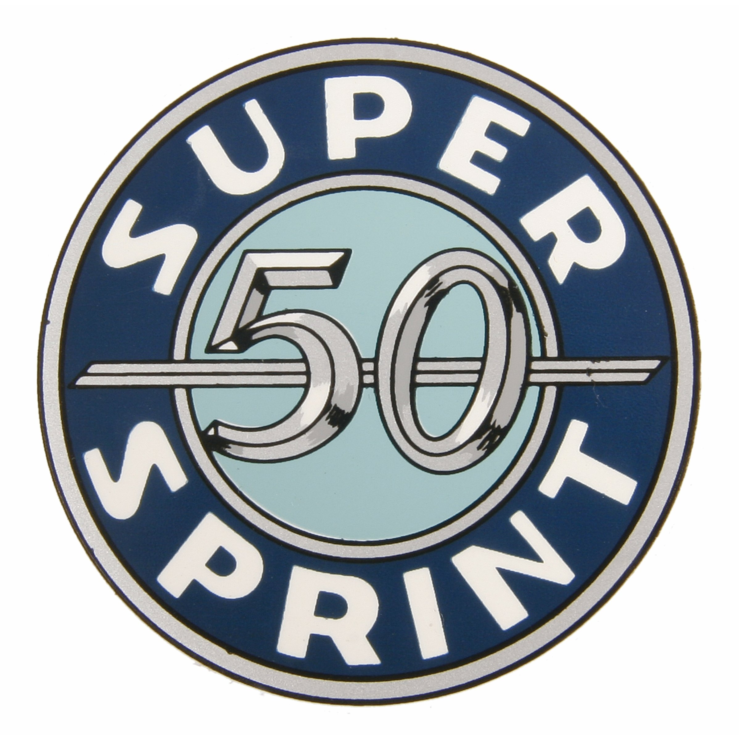 Image of Aufkleber mit Motiv "SUPER SPRINT 50" für Vespa SS50 für Vespa SS50