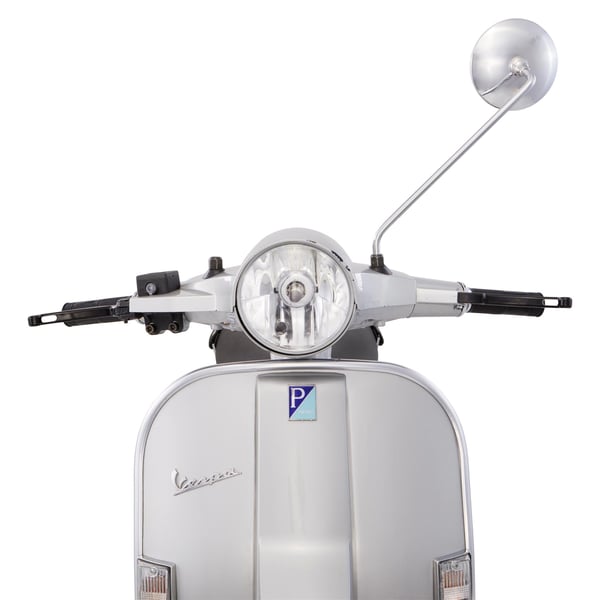 Image of Standard Spiegel RMS zur Montage am Lenkeroberteil links für Vespa PX Lusso/'98/MY