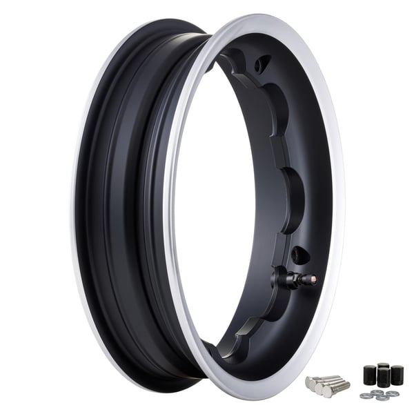 Image of Felge SIP Tubeless 2.50x10 für 100-120er Breitreifen für Lambretta 125 LI/Special/GP/DL/150 LI/Special/SX/GP/175 TV/200 TV/SX/GP/DL vorne oder hinten