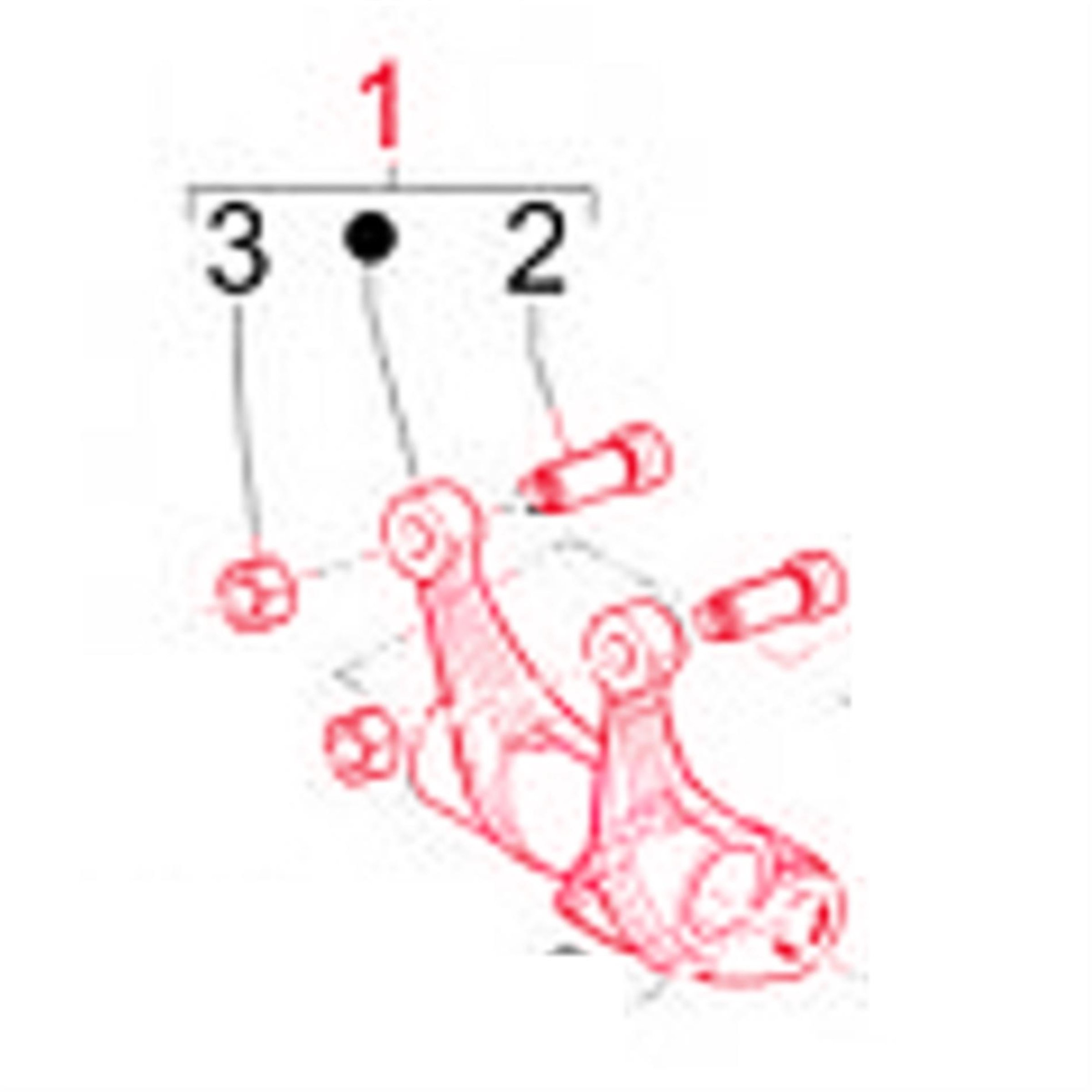 Image of Auslasskipphebel PIAGGIO für APRILIA/GILERA/PIAGGIO Atlantic/Scarabeo/Fuoco/Nexus/Beverly/MP3/X8/X9/X10/XEVO für APRILIA/GILERA/PIAGGIO Atlantic/Scarabeo/Fuoco/Nexus/Beverly/MP3/X8/X9/X10/XEVO