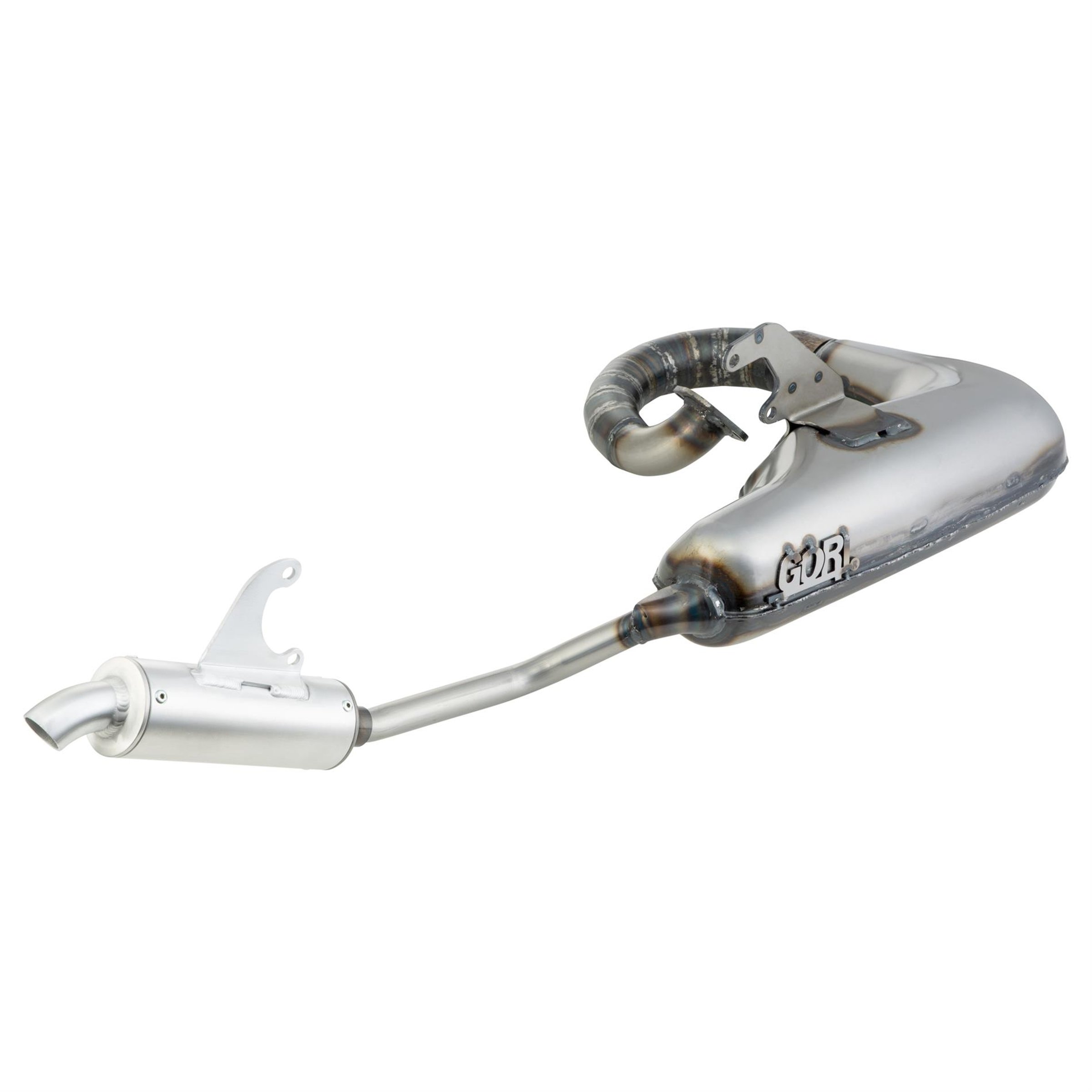 Image of Rennauspuff GORI M210 TV 32560874, Material: Stahl für Lambretta 125 LI/LIS/DL/GP/150 LI/LIS/SX/DL/GP/175 TV 2°-3°/200 TV/SX/DL/GP für Lambretta 125 LI/LIS/DL/GP/150 LI/LIS/SX/DL/GP/175 TV 2°-3°/200 TV/SX/DL/GP